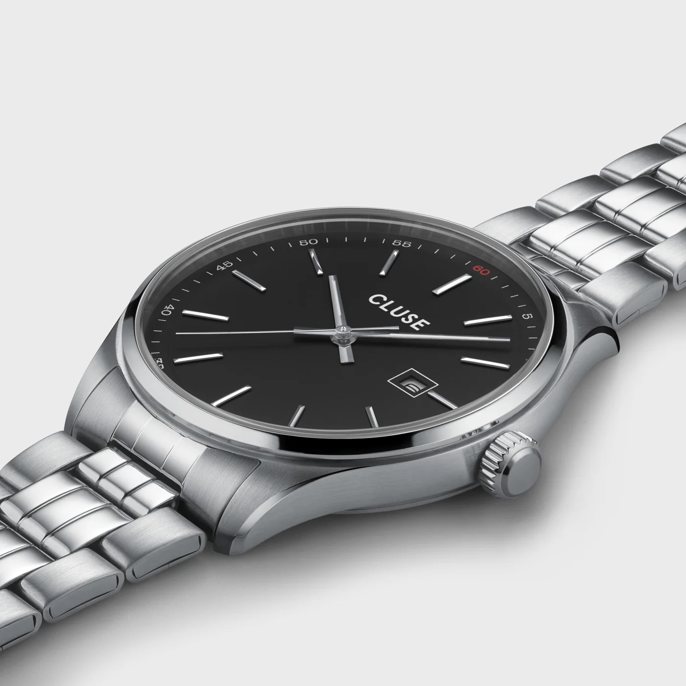 Anthéor Watch Steel Black, Silver Colour - Image 3
