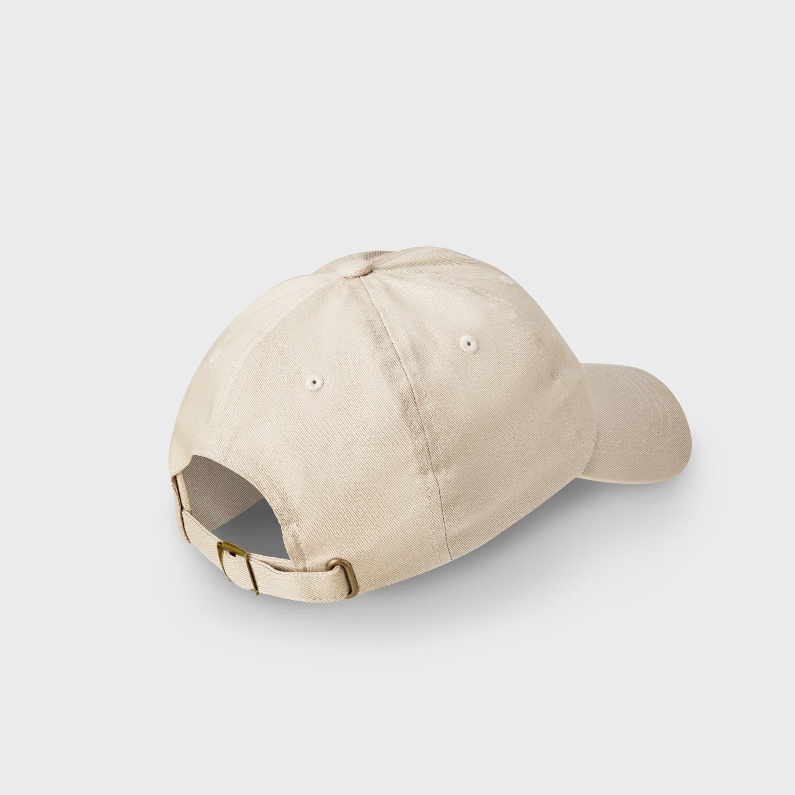 Cap Beige, Brown Logo - Image 3