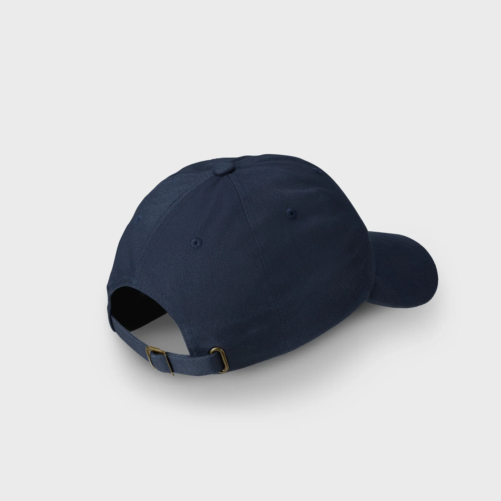 Cap Navy Blue, White Logo - Image 3