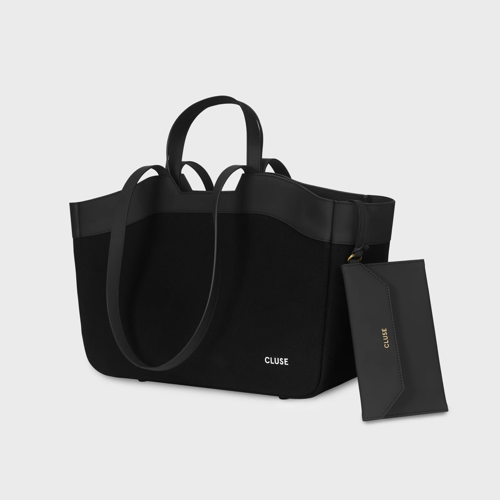Tote Bag, Full Black Colour - Image 4