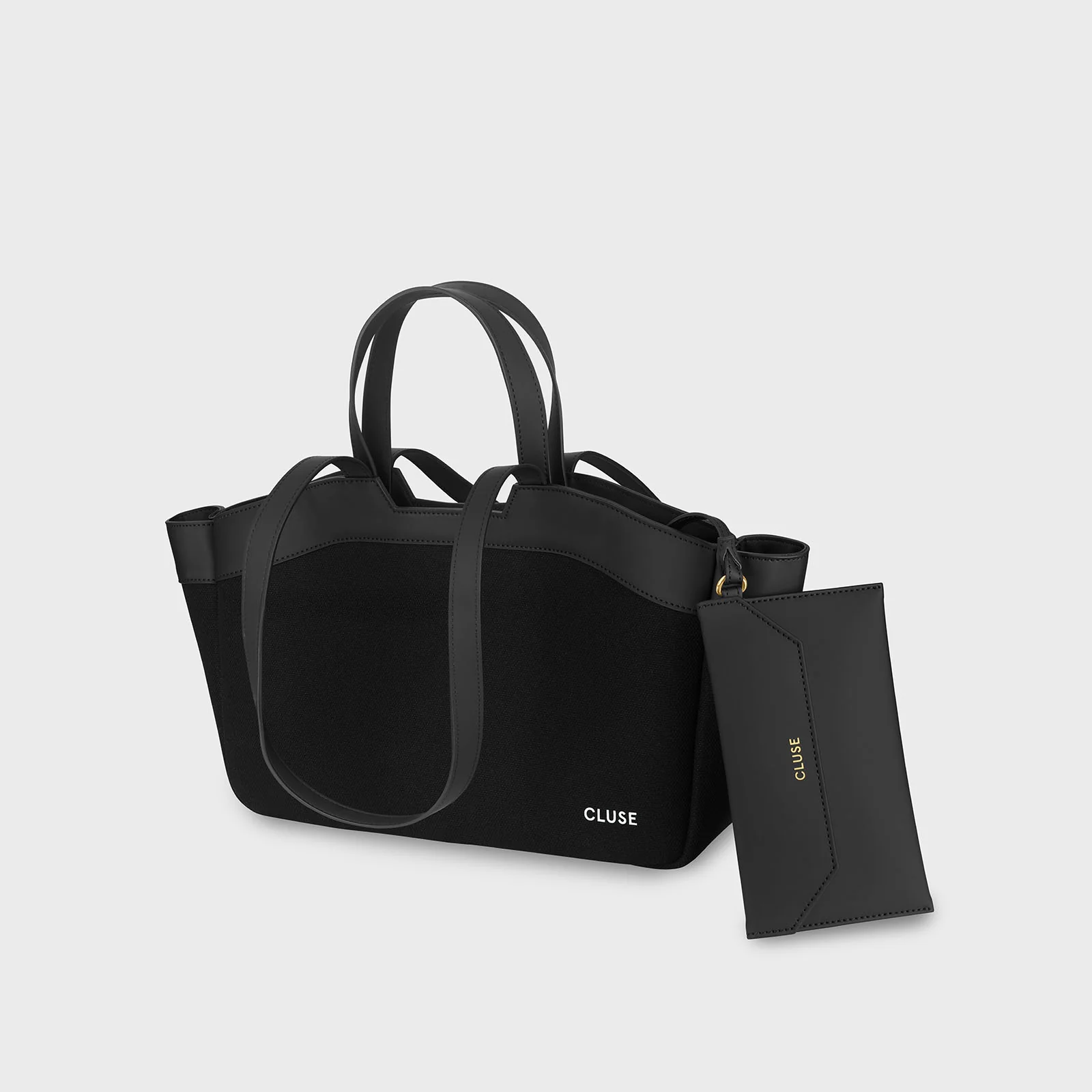 Tote Bag Petite, Full Black Colour - Image 4