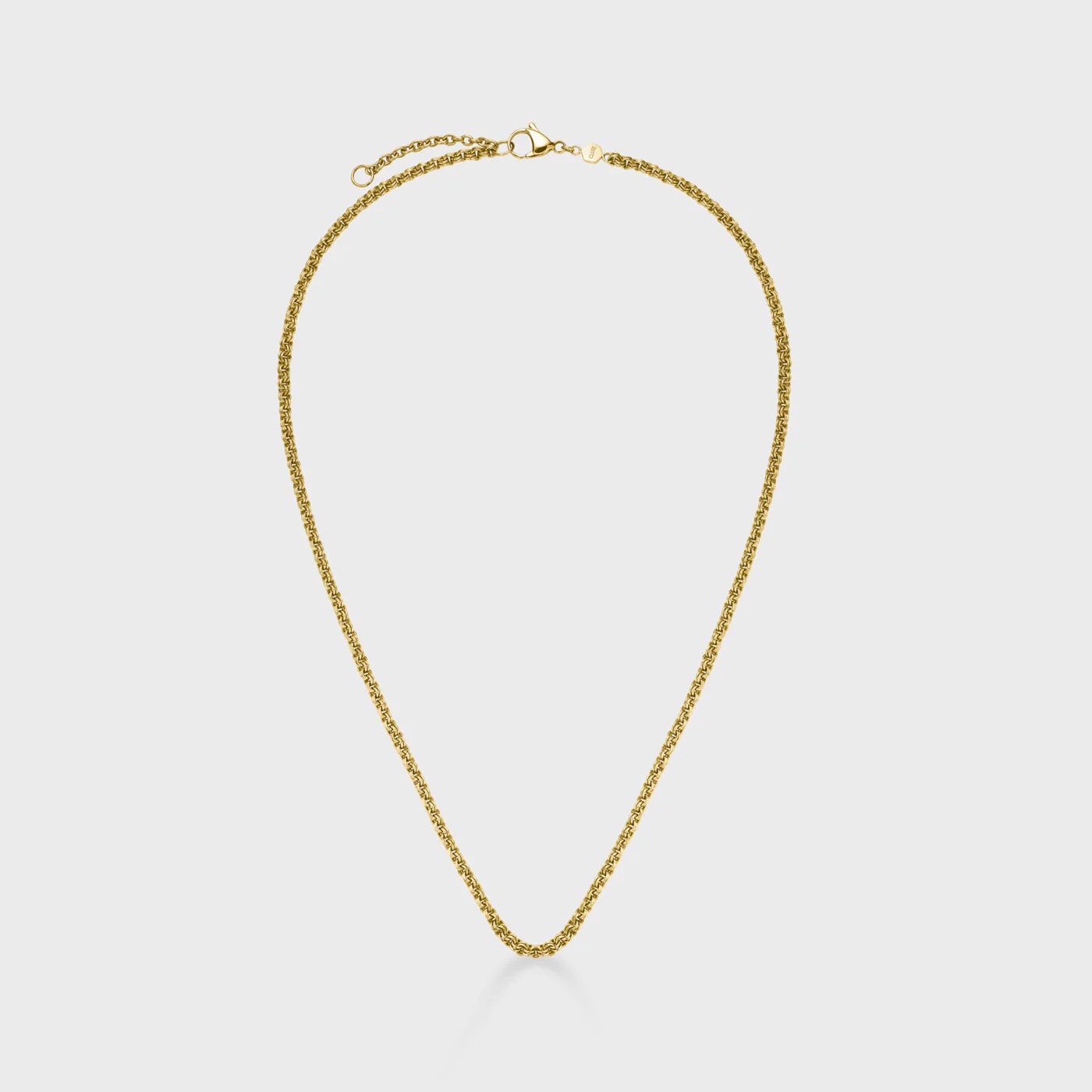 Gift Box Essentielle Double Link Necklace and Round Chain Bracelet, Gold Colour - Image 3
