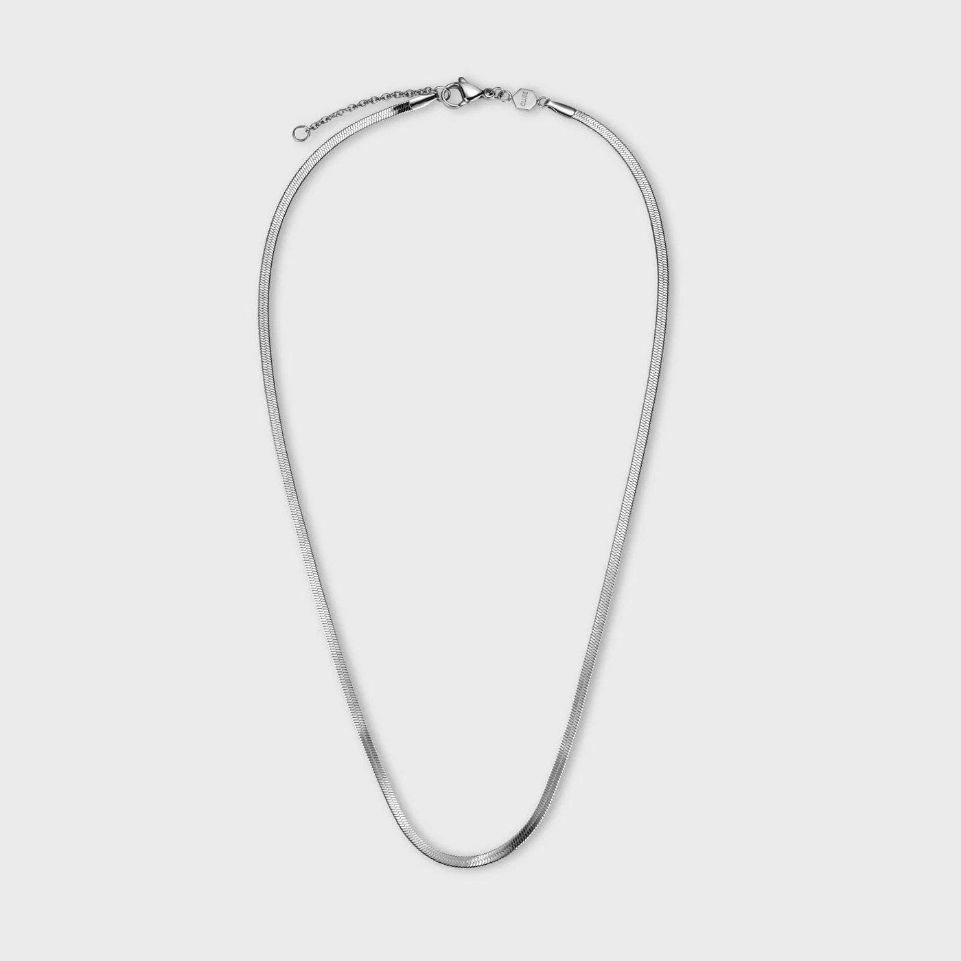Gift Box Essentielle Shiny Bracelet and Snake Necklace, Silver and Gold Colour - Image 3