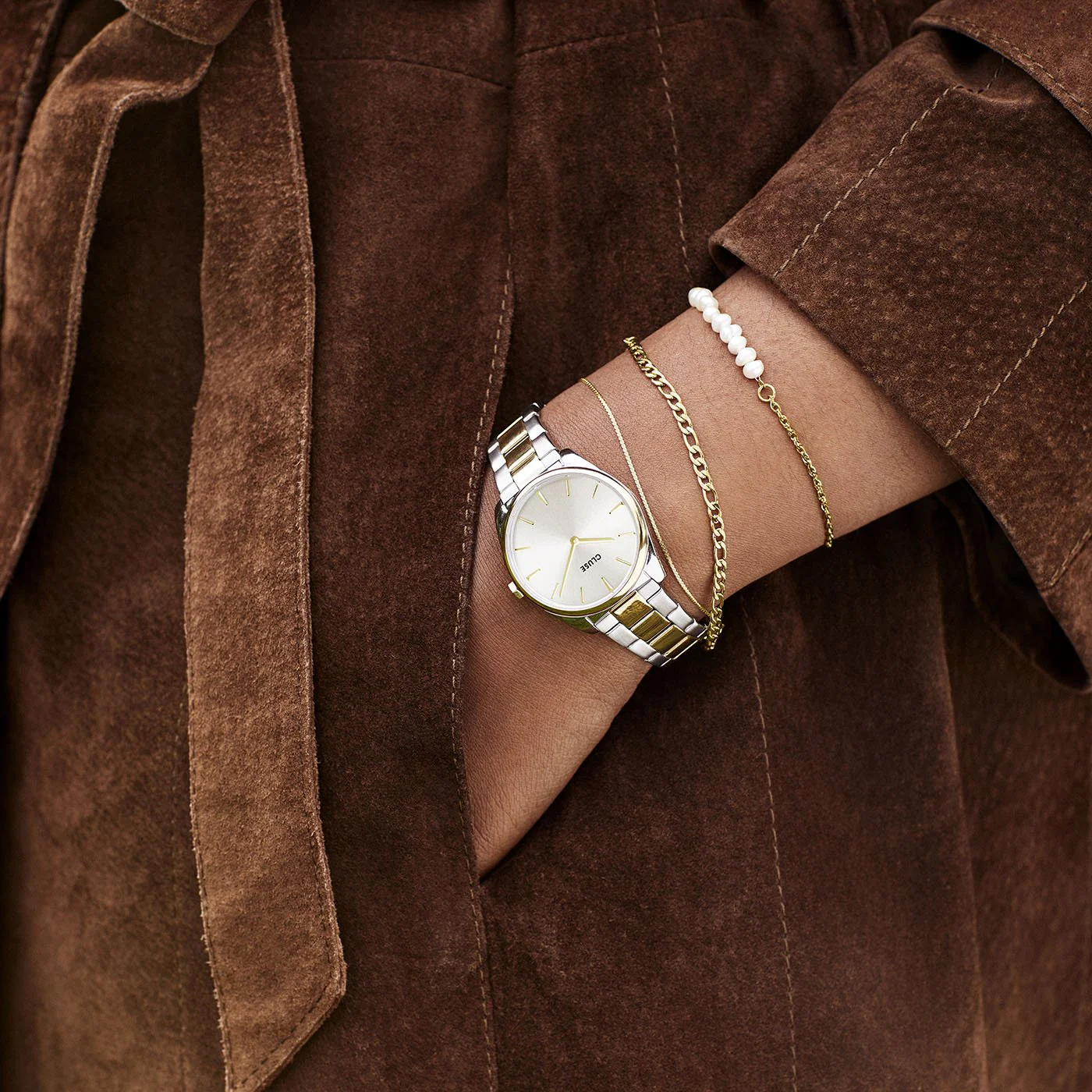 Féroce Petite Watch Steel, Two-Tone - Image 6