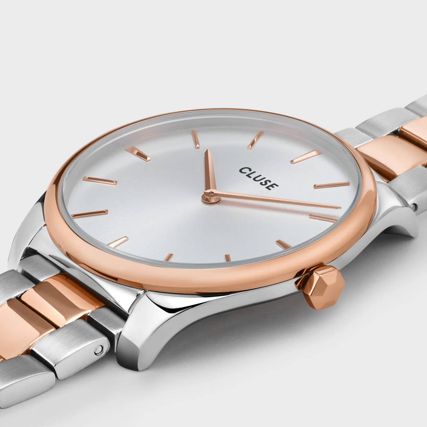 Féroce Watch Steel, Rose Gold Colour, Two-Tone - Image 3