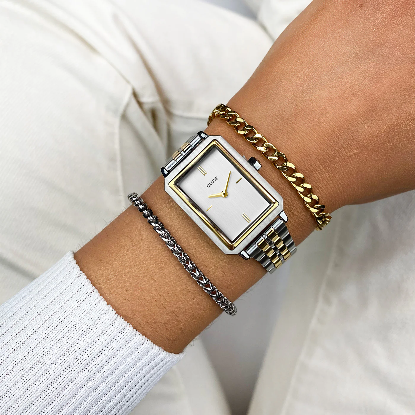 Fluette Watch Steel, Two-Tone - Image 2