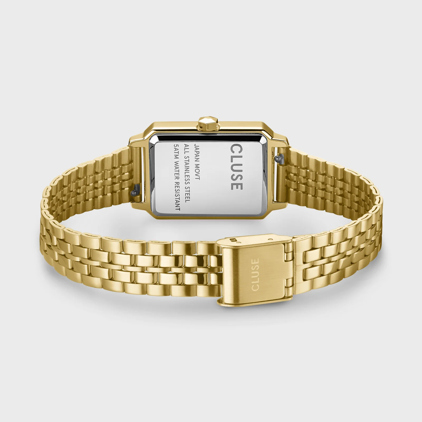 Fluette Watch Steel, Sand Texture Full Gold Colour - Image 4