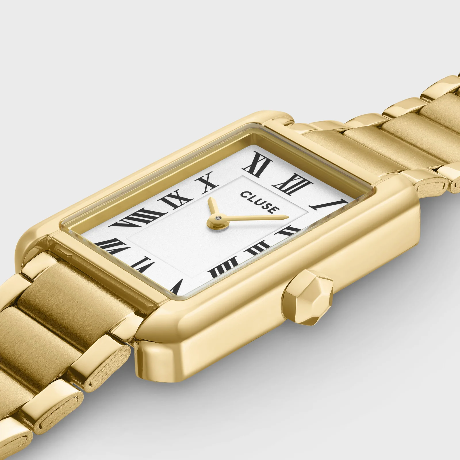 Gift Box Belisenna Watch Steel, White & Pearl Chain Bracelet, Gold Colour - Image 4