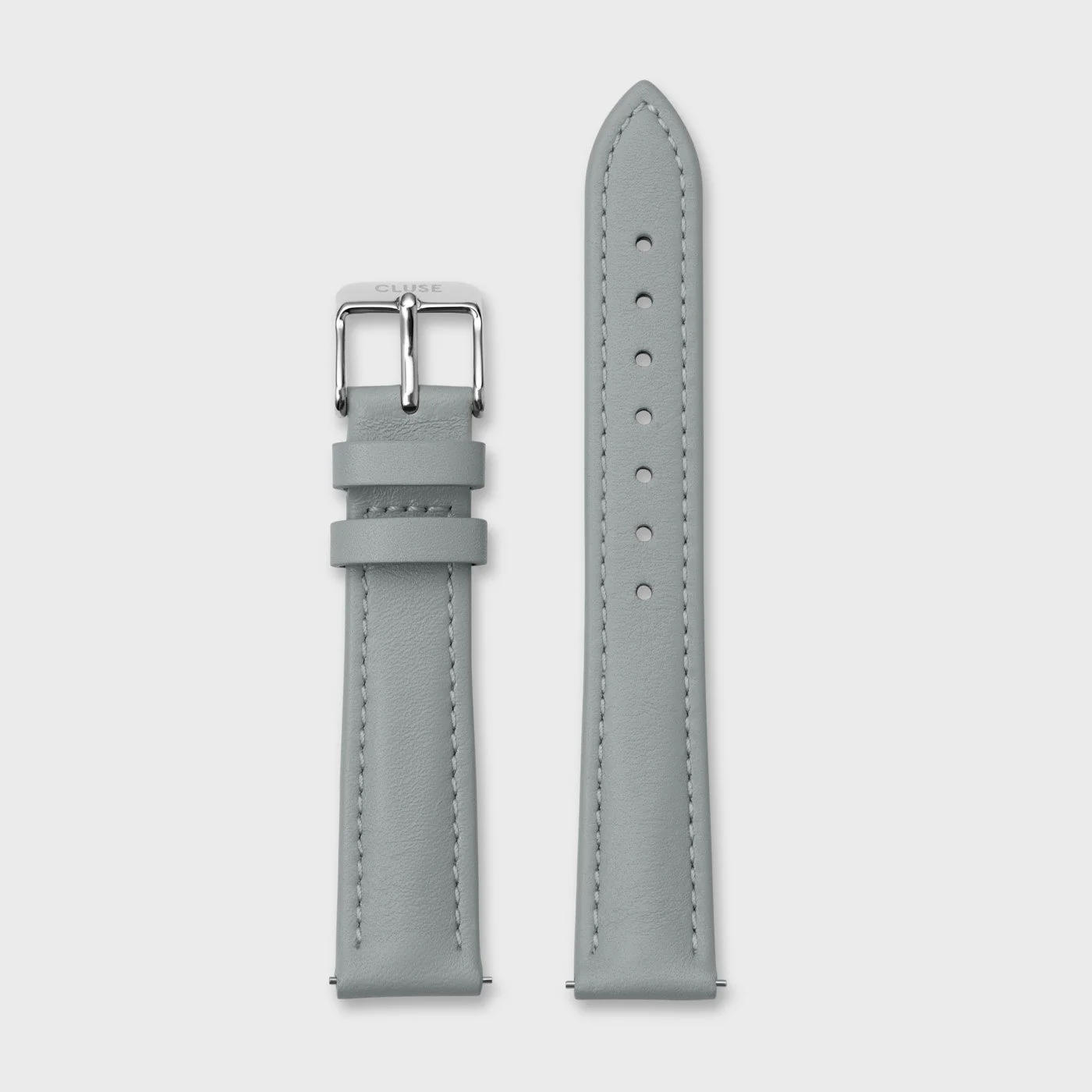 Gift Box Minuit Watch Mesh, Silver Colour & Grey Leather Strap - Image 7