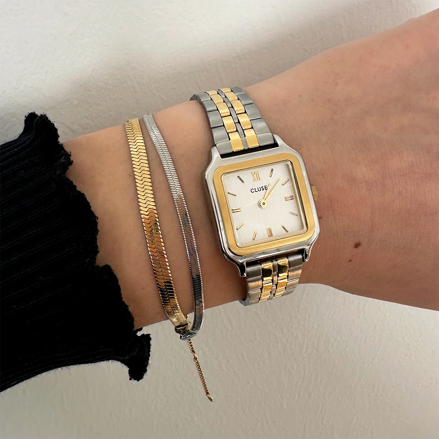 Gift Box Gracieuse Petite Watch Steel & Double Snake Bracelet, Two-Tone - Image 11