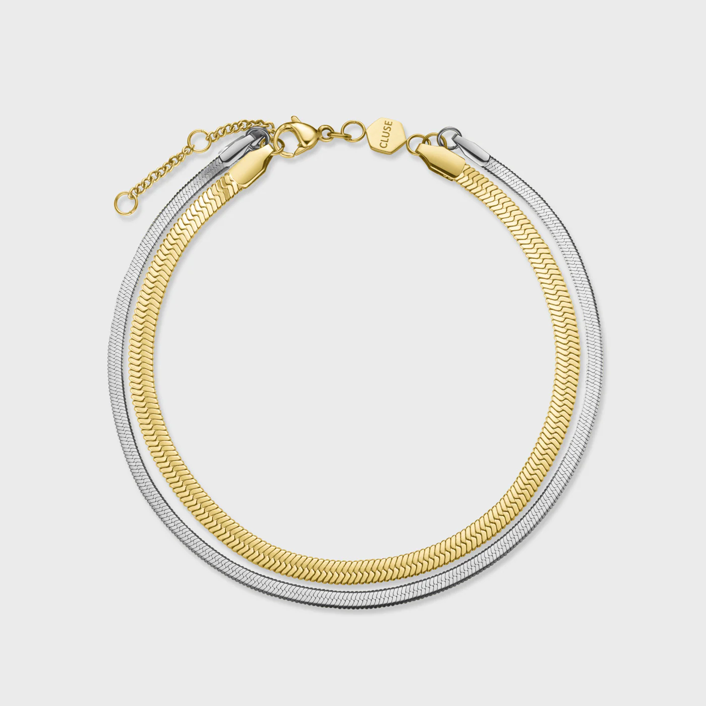 Gift Box Gracieuse Petite Watch Steel & Double Snake Bracelet, Two-Tone - Image 6