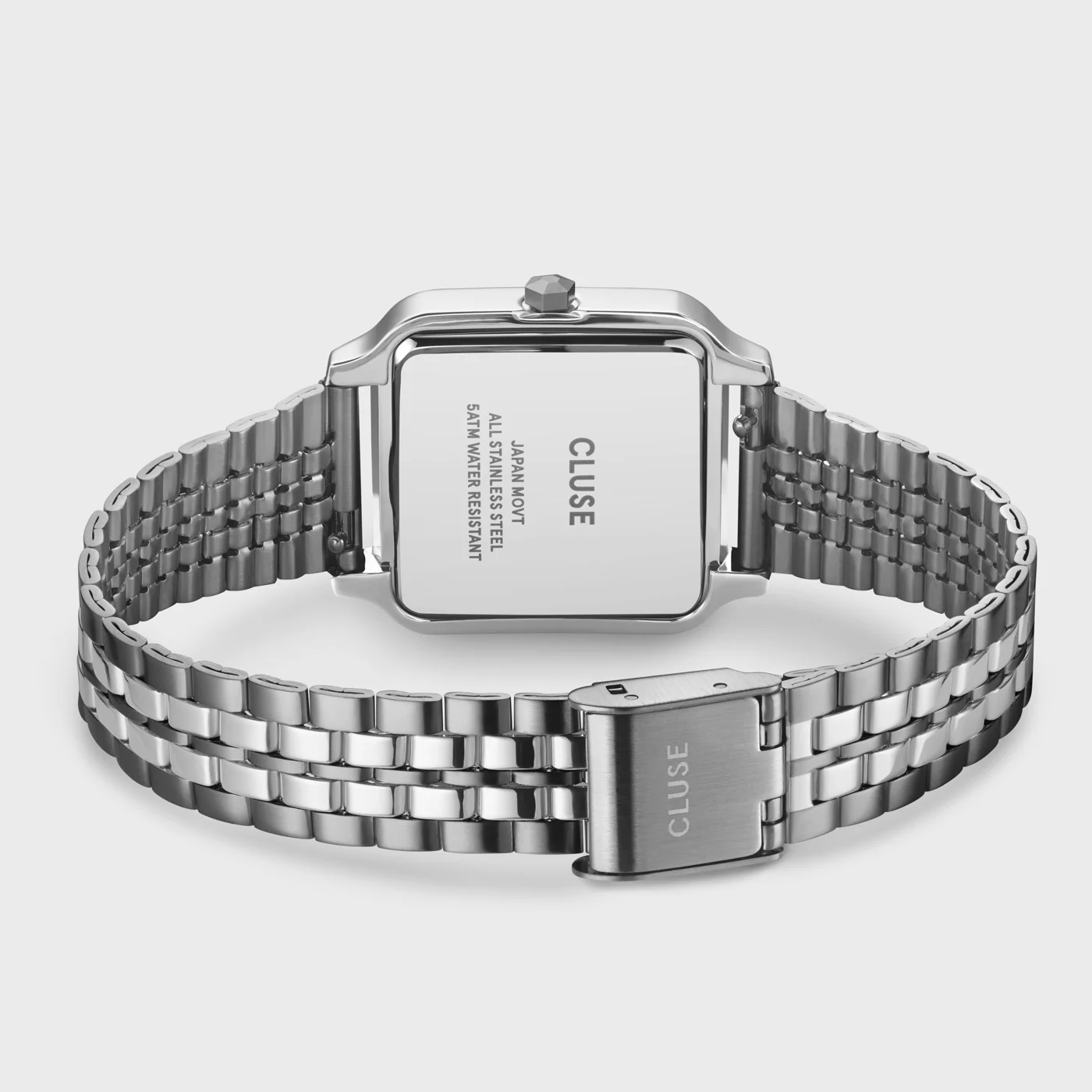 Gift Box Gracieuse Watch Steel, White & Élevé Tennis Bracelet, Silver Colour - Image 5
