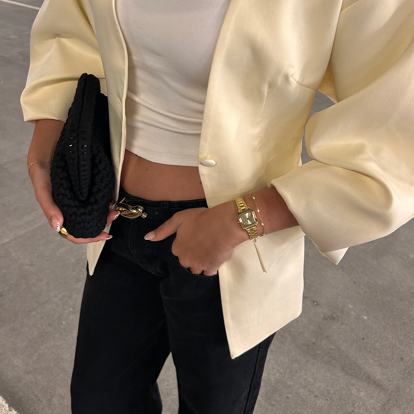 Gracieuse Mini Watch Steel, Full Gold Colour - Image 9