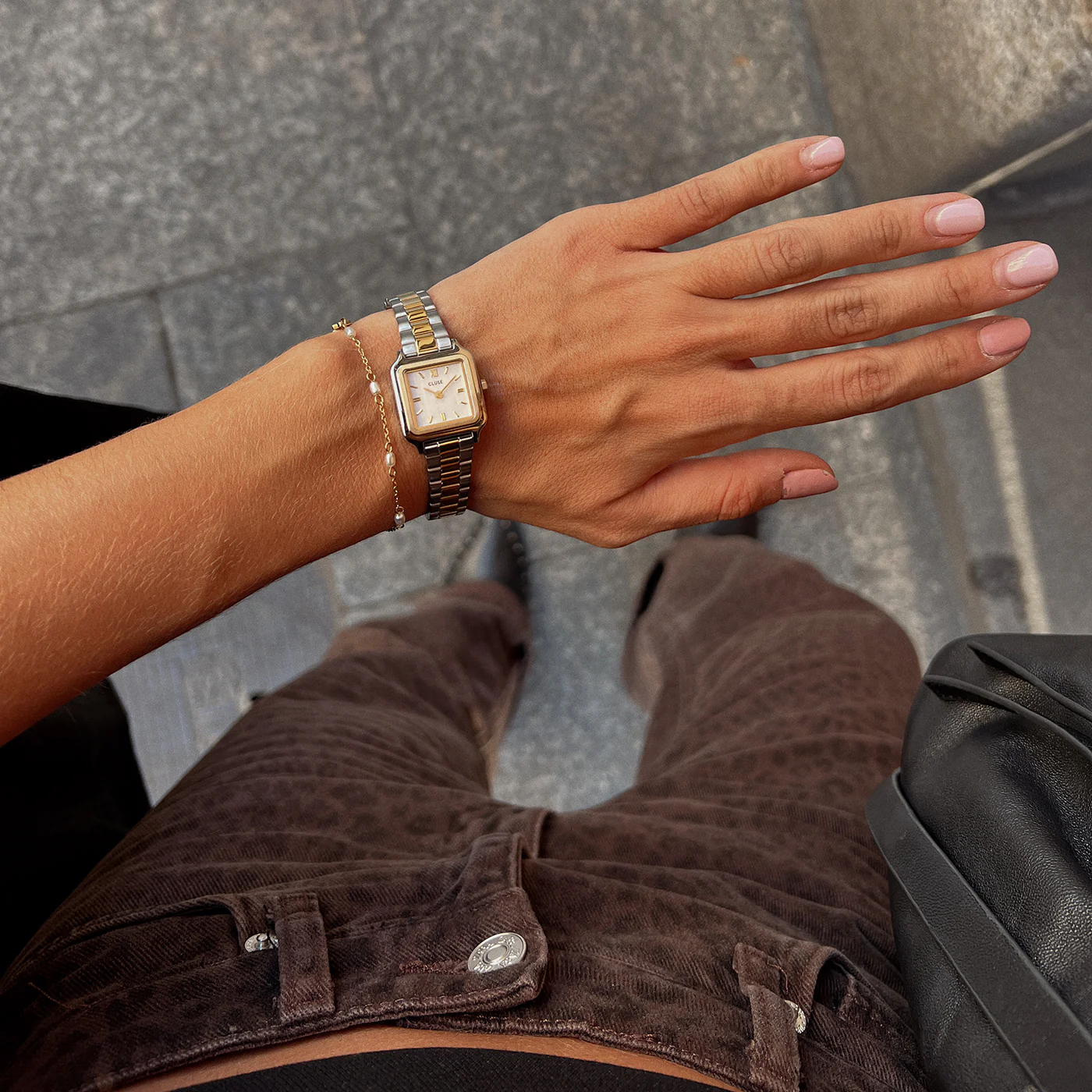 Gracieuse Mini Watch Steel, Two-tone - Image 7