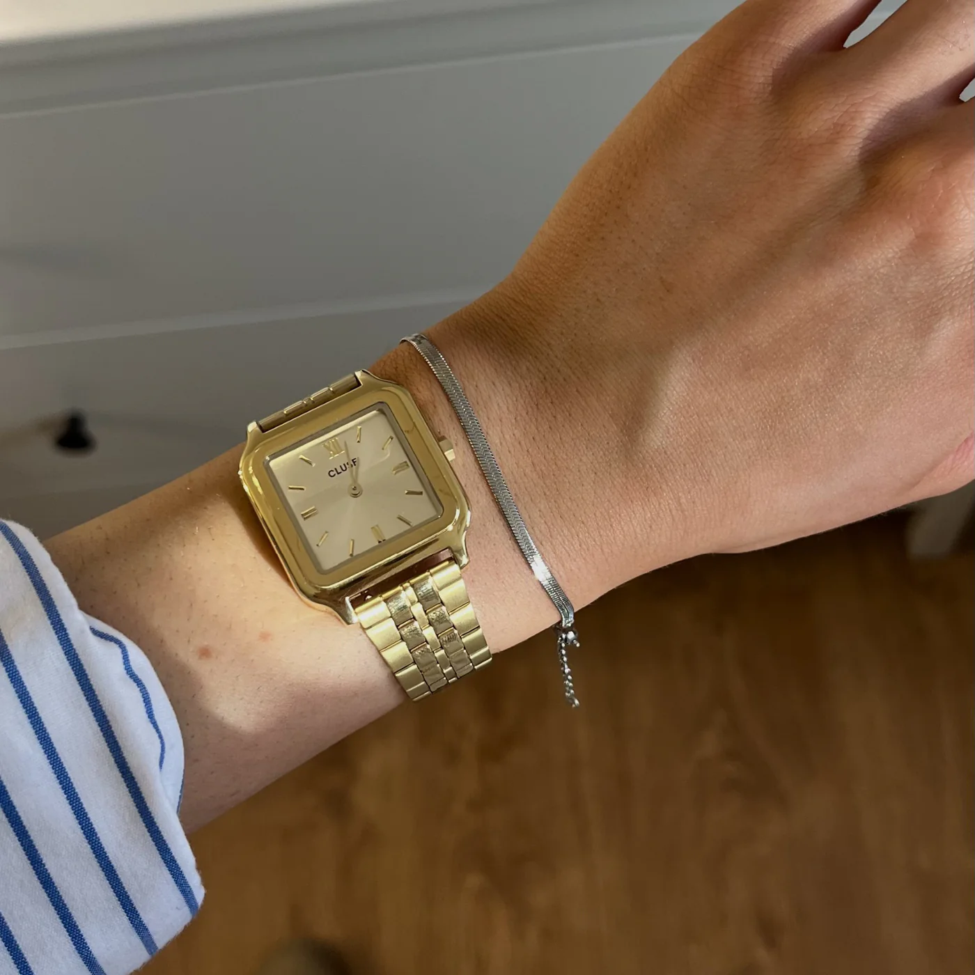 Gracieuse Petite Watch Steel, Full Gold Colour - Image 12