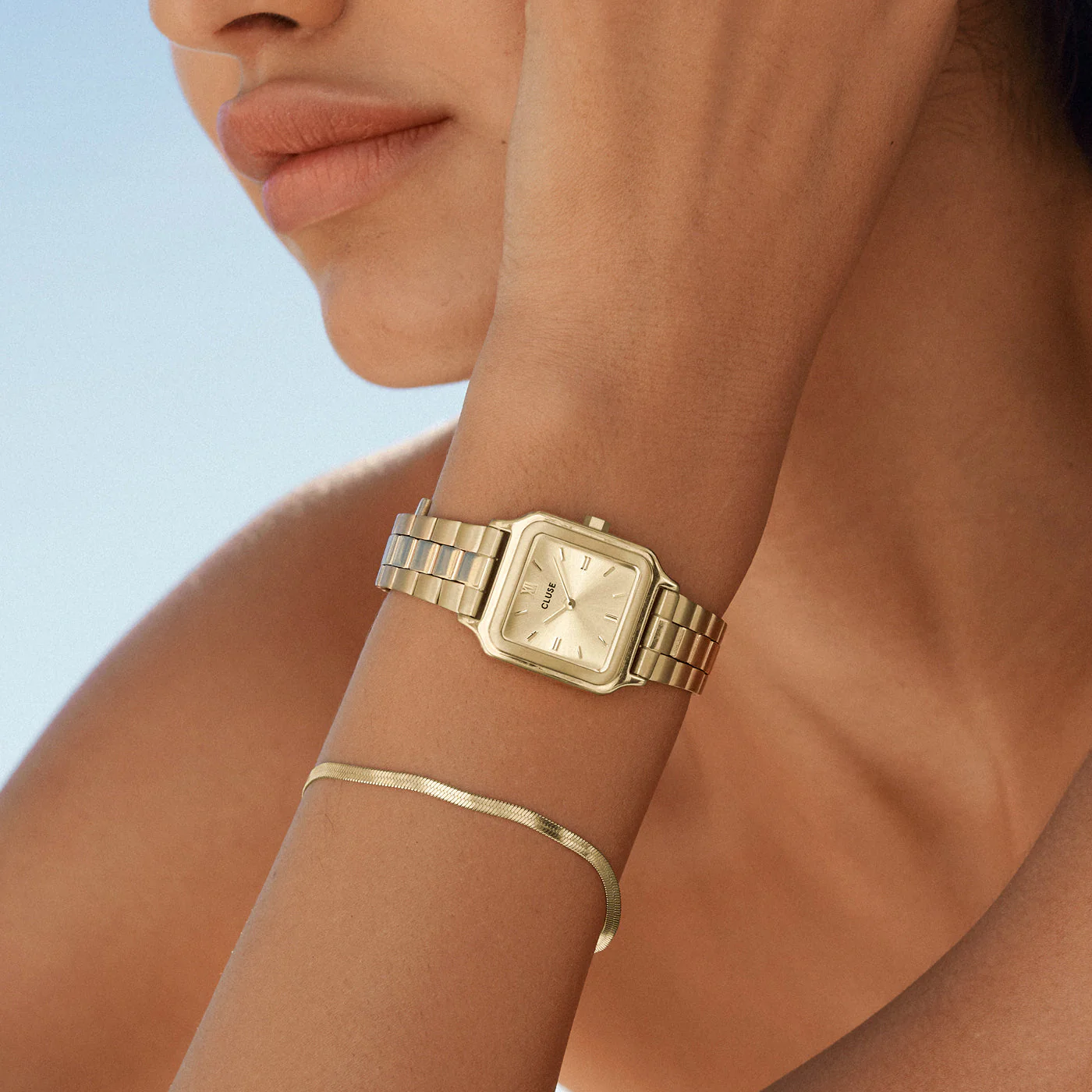Gracieuse Petite Watch Steel, Full Gold Colour - Image 7