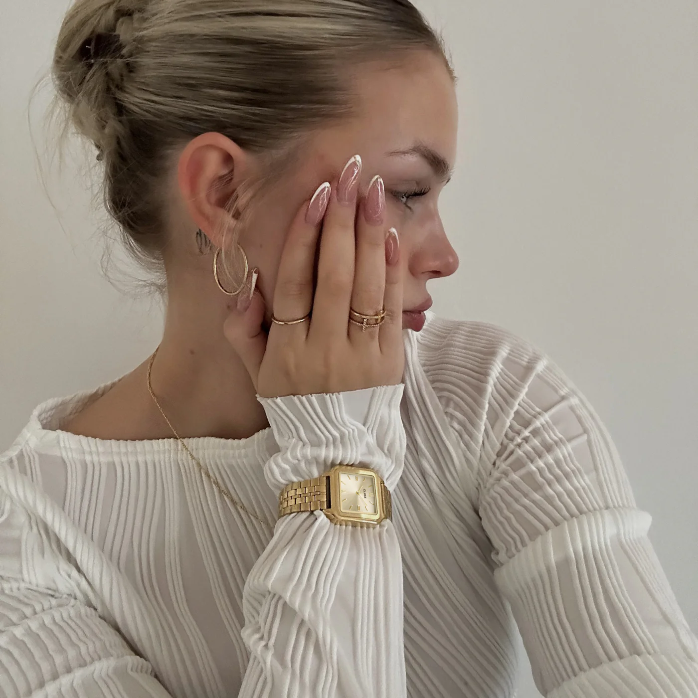 Gracieuse Petite Watch Steel, Full Gold Colour - Image 8