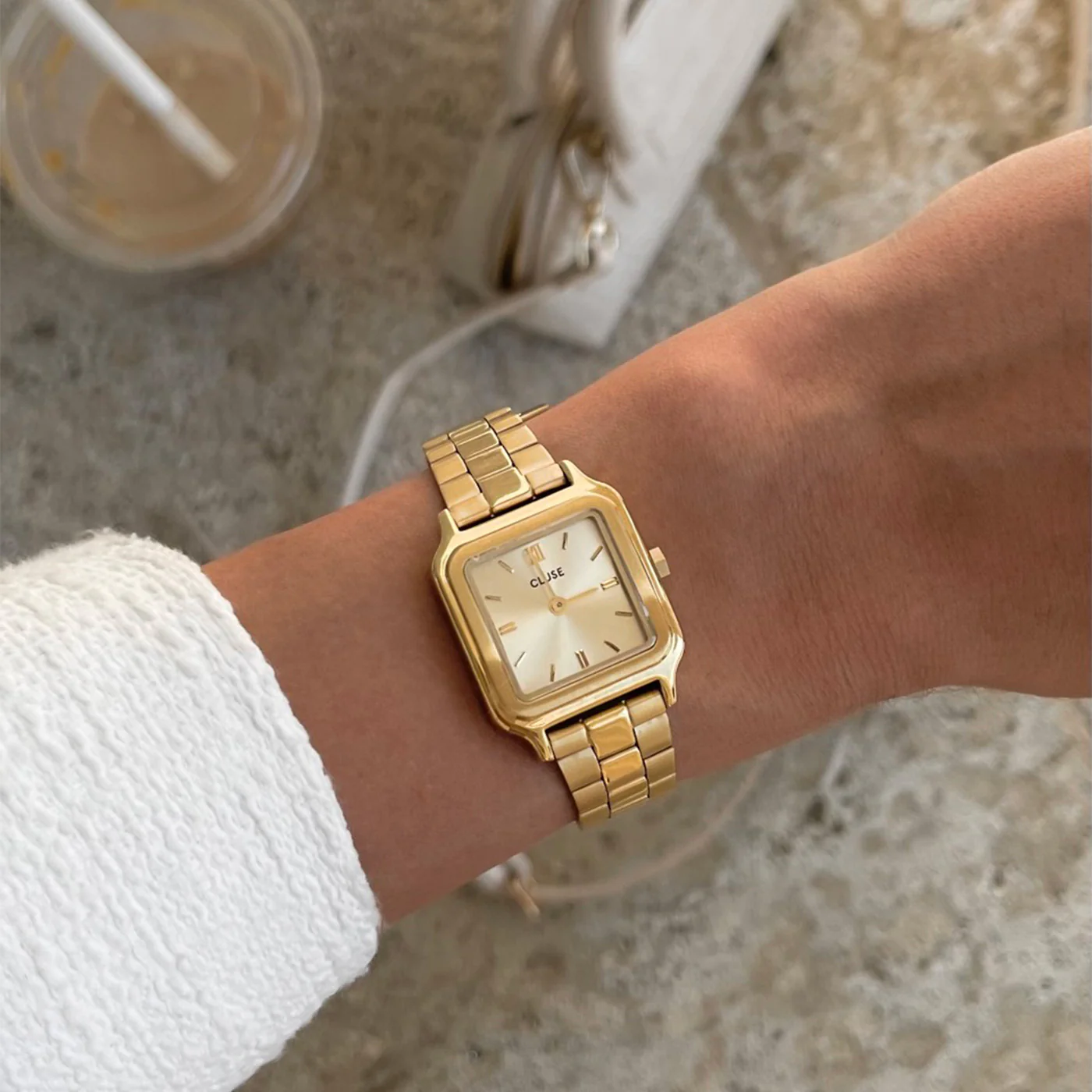 Gracieuse Petite Watch Steel, Full Gold Colour - Image 9