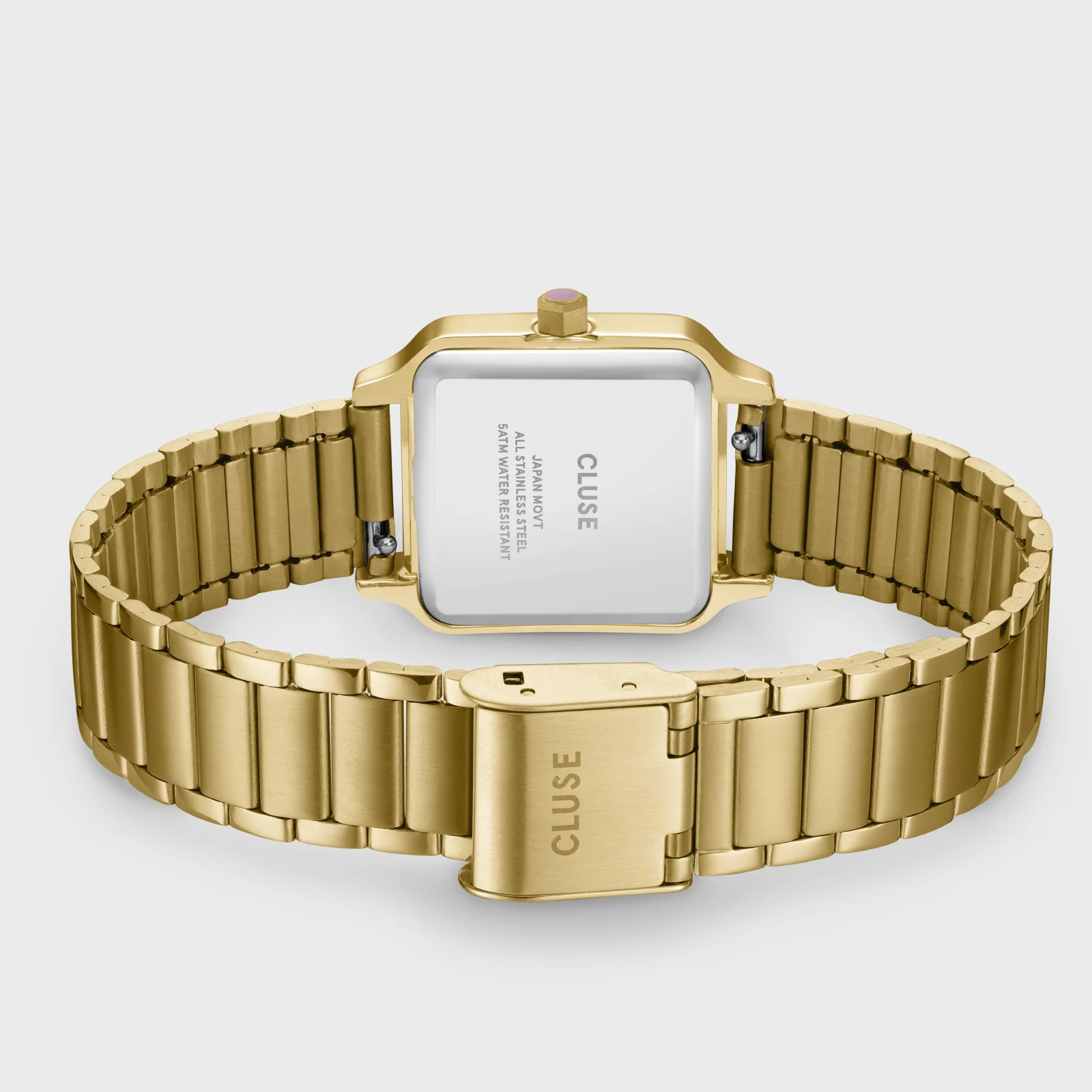 Gracieuse Petite Watch Steel, Mauve Pink, Gold Colour - Image 4