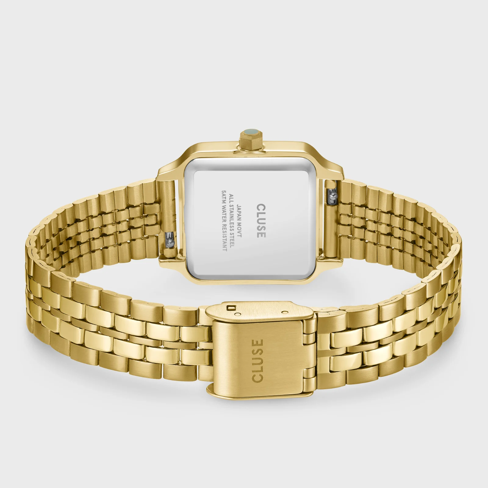 Gracieuse Petite Watch Steel, Sage Green, Gold Colour - Image 4