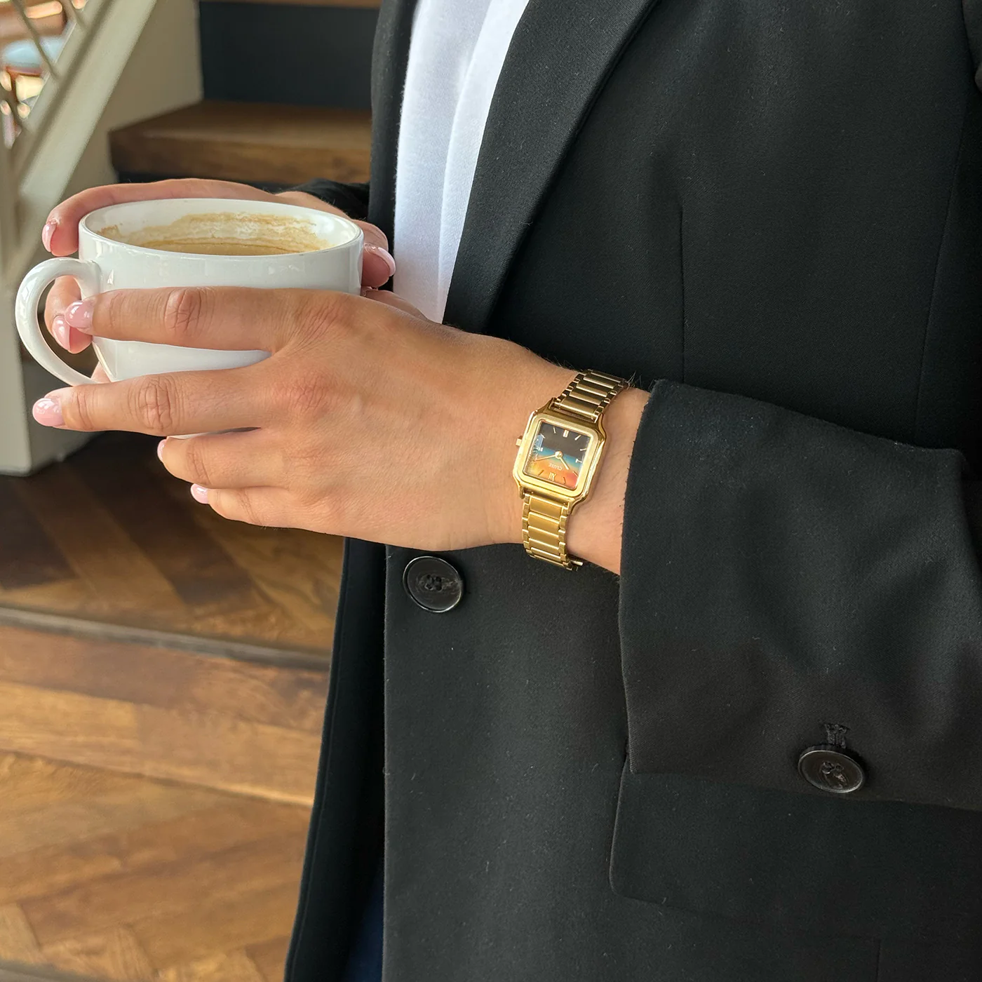 Gracieuse Petite Watch Steel, Sunset, Gold Colour - Image 7