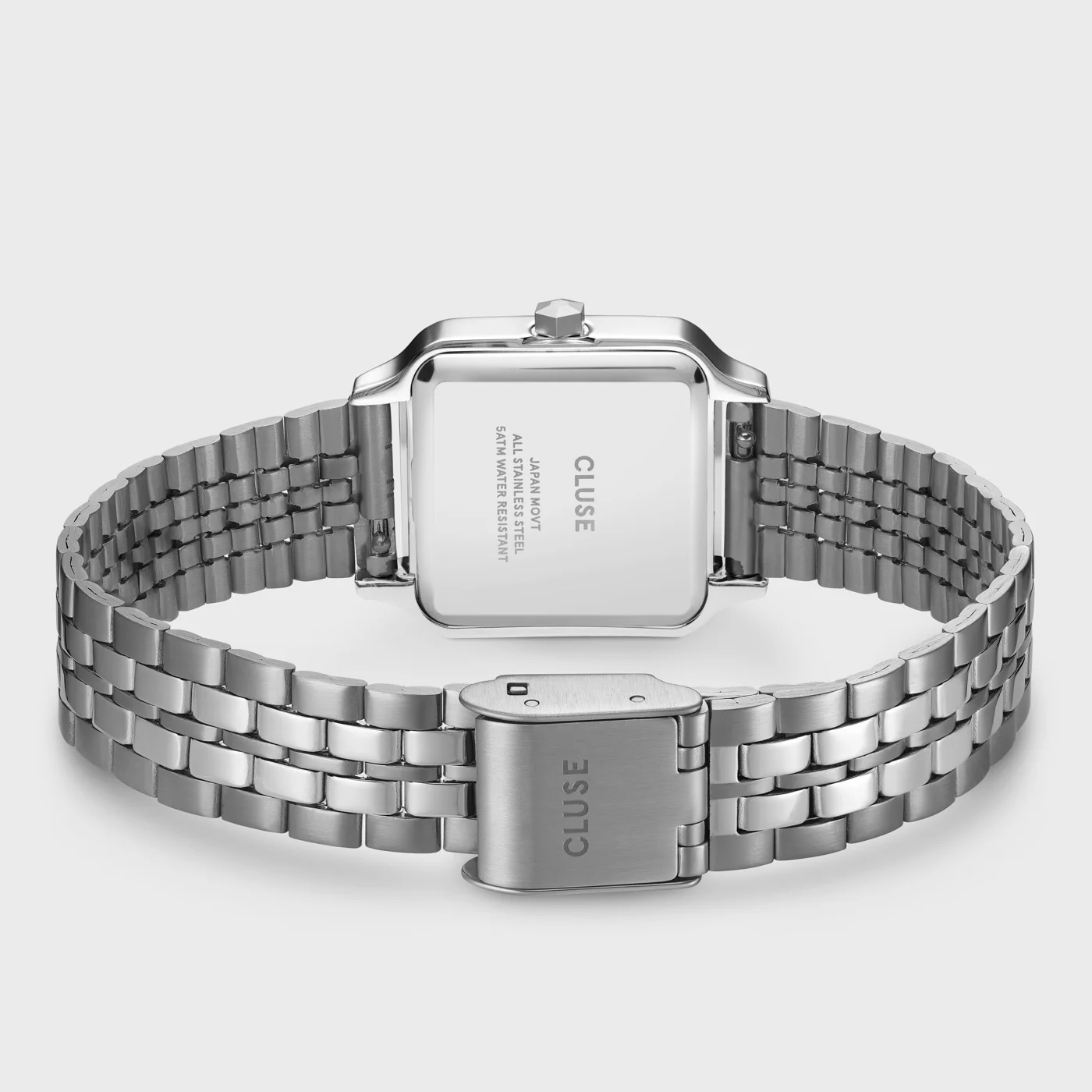 Gracieuse Petite Watch Steel, White, Silver Colour - Image 4
