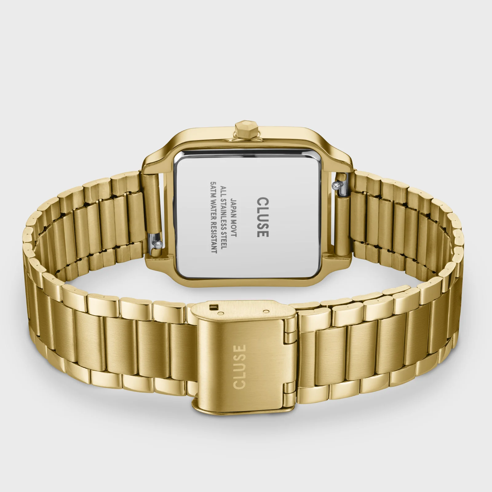 Gracieuse Watch Steel, Black, Gold Colour - Image 4