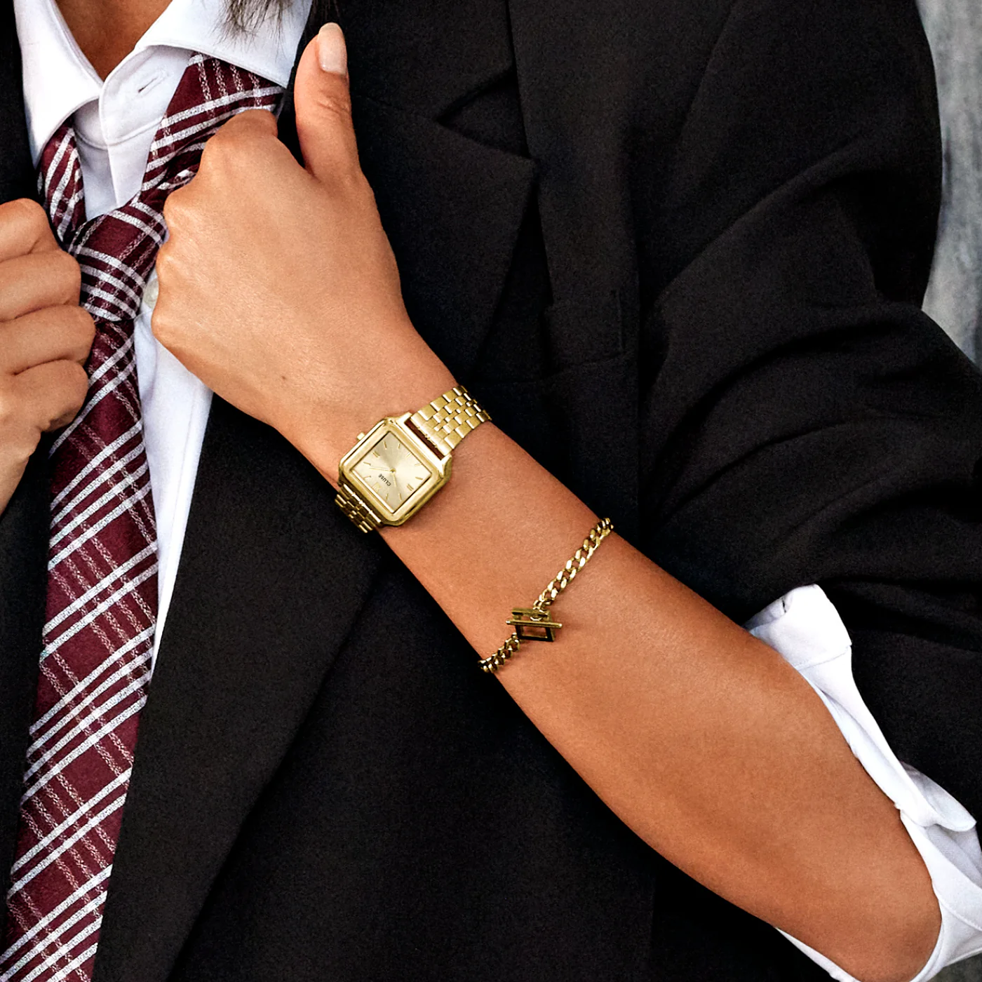 Gracieuse Watch Steel, Full Gold Colour - Image 10