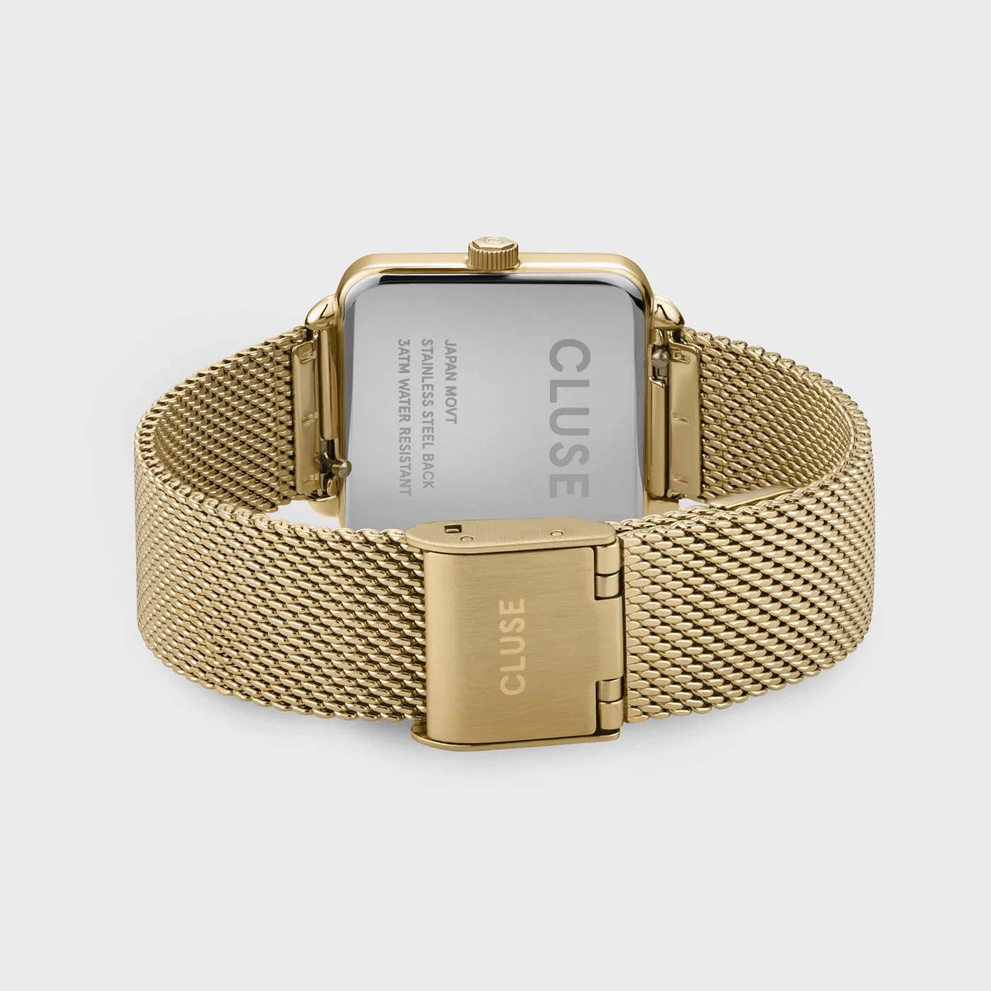 La Tétragone Watch Mesh, White, Gold Colour - Image 4