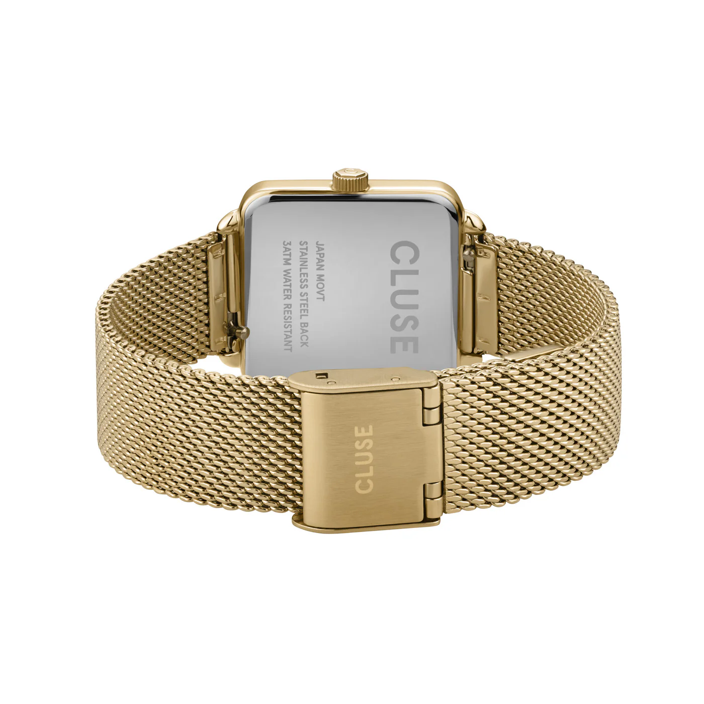La Tétragone Watch Mesh, Black, Gold Colour - Image 4
