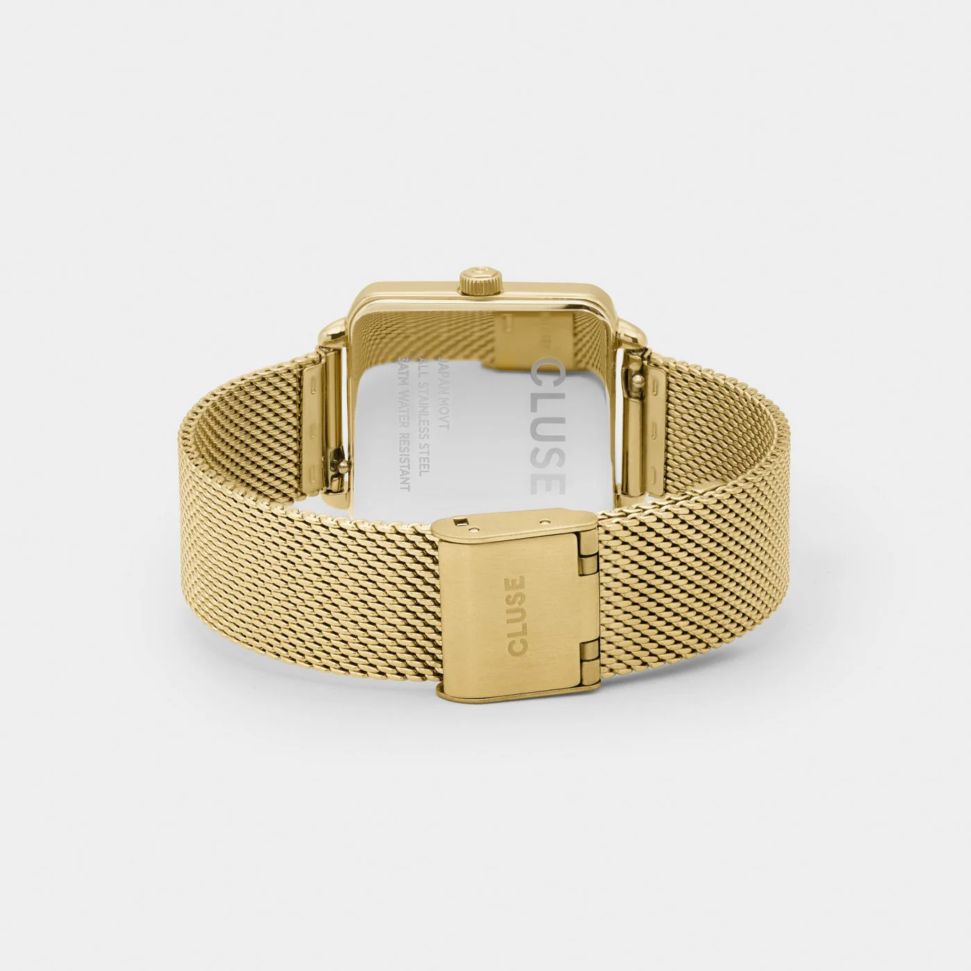 La Tétragone Watch Mesh stones Green, Gold Colour - Image 4