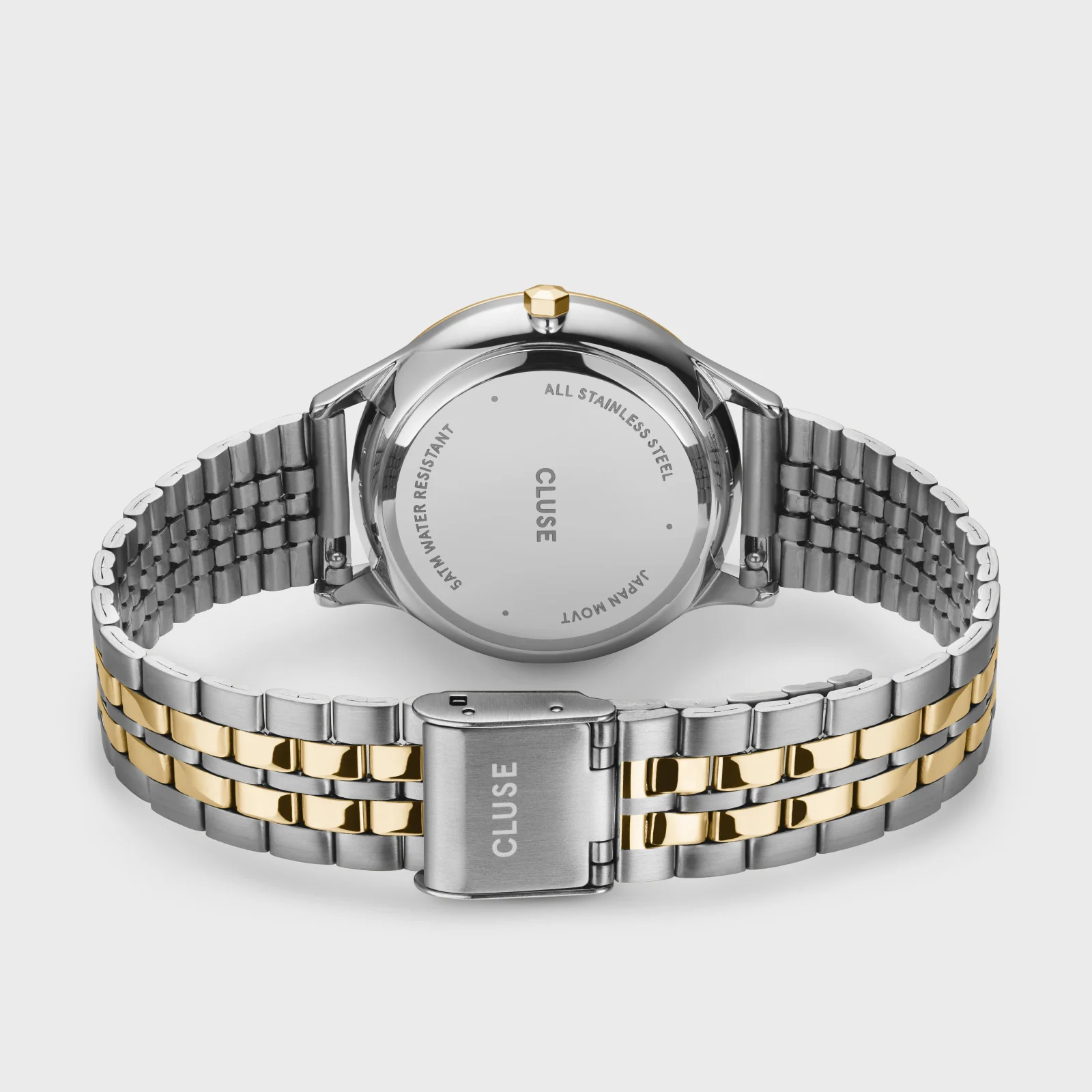 Minuit Date Watch Steel, Coconut Milk, Two-Tone - Image 4