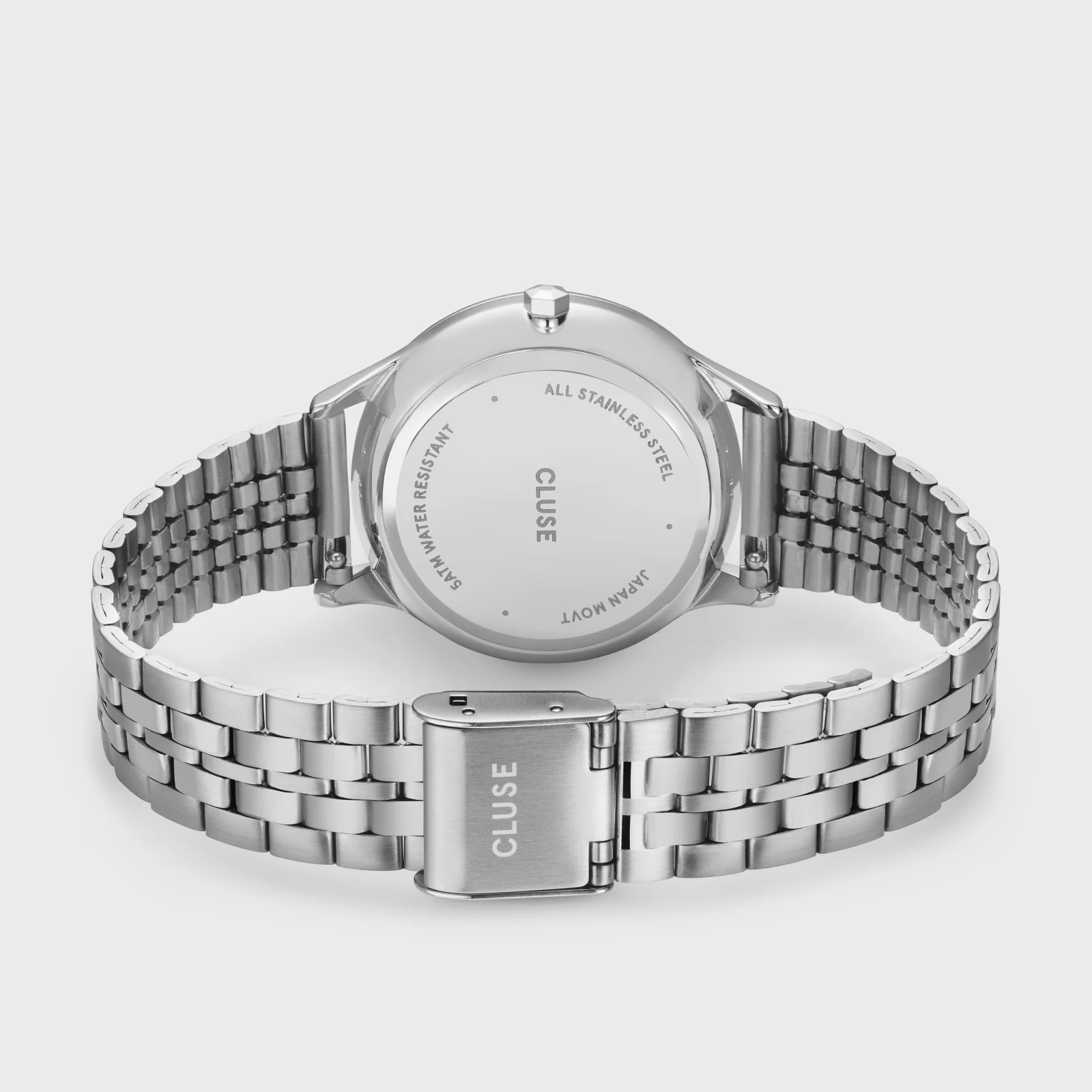 Minuit Date Watch Steel, Full Silver Colour - Image 4