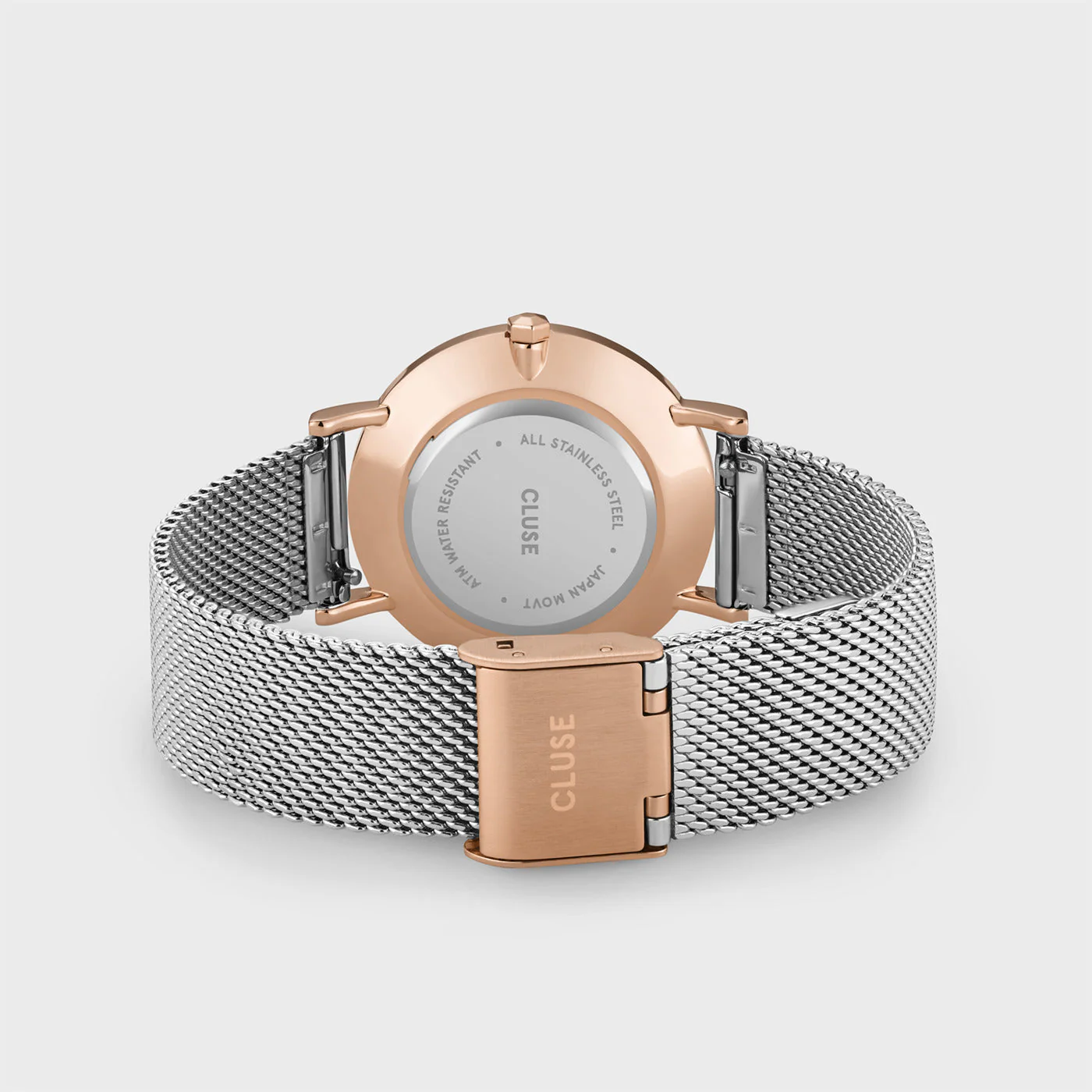 Minuit Watch Mesh, Rose Gold Colour, Two-Tone - Image 4