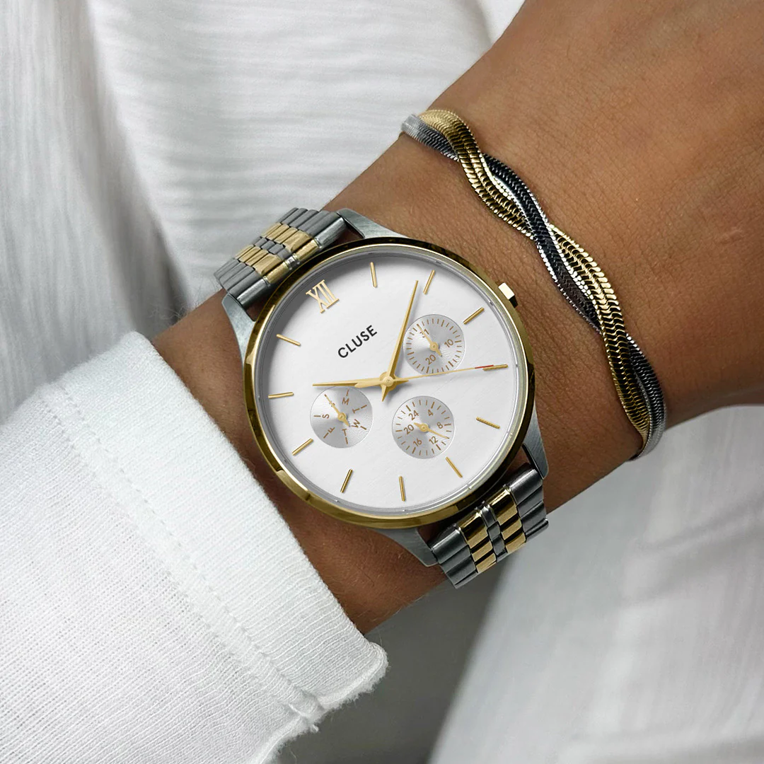 Minuit Multifunction Watch Steel, Two-Tone - Image 2