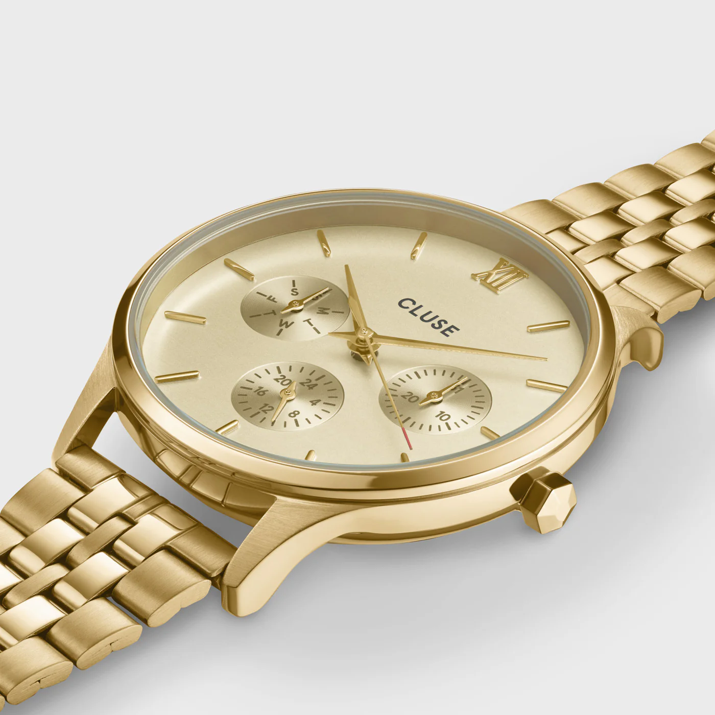 Minuit Multifunction Watch Steel, Full Gold colour - Image 3