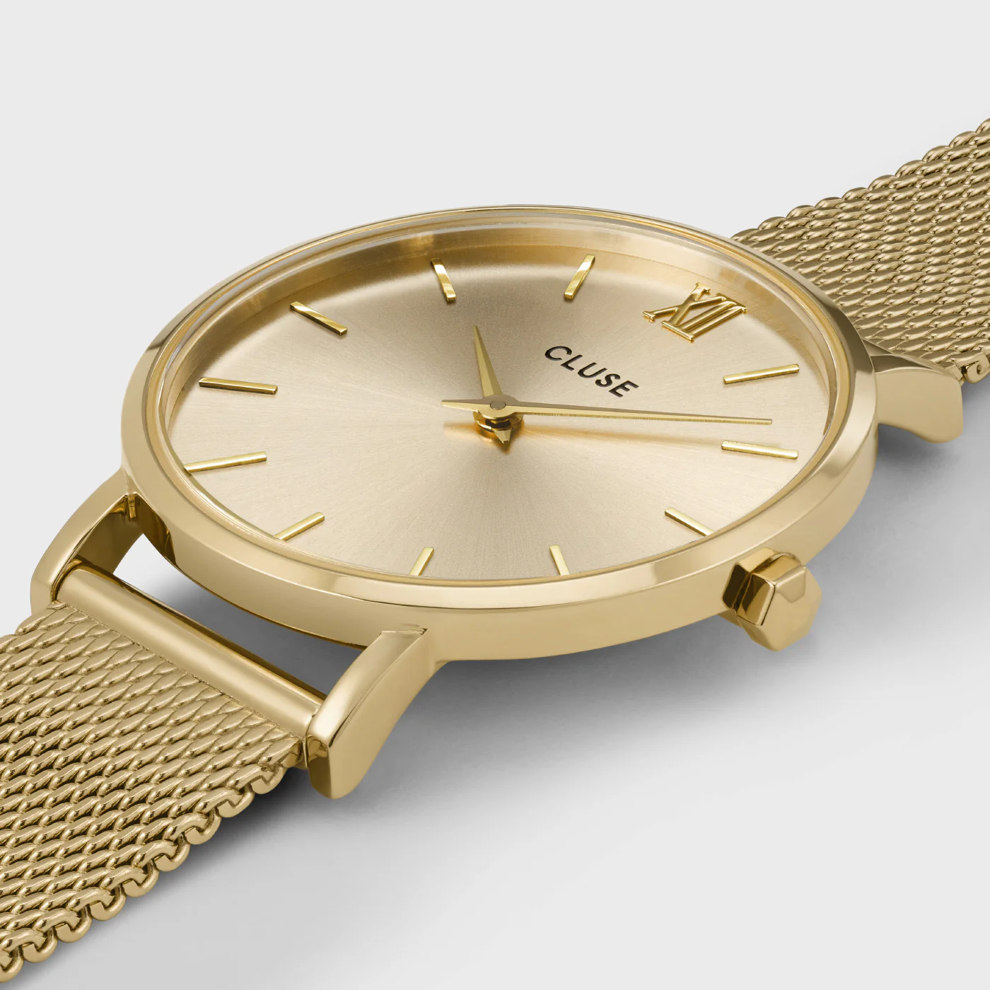 Minuit Watch Mesh, Full Gold Colour - Image 3