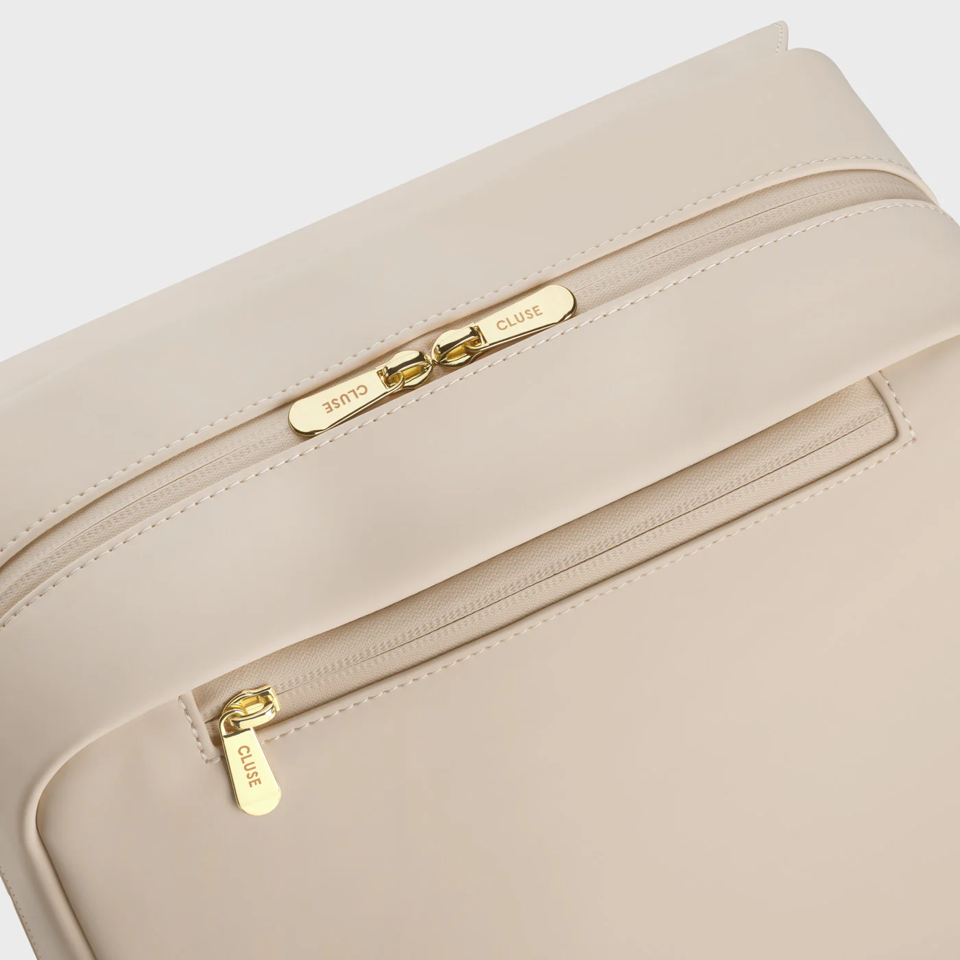 Nuitée Backpack, Beige, Gold Colour - Image 3