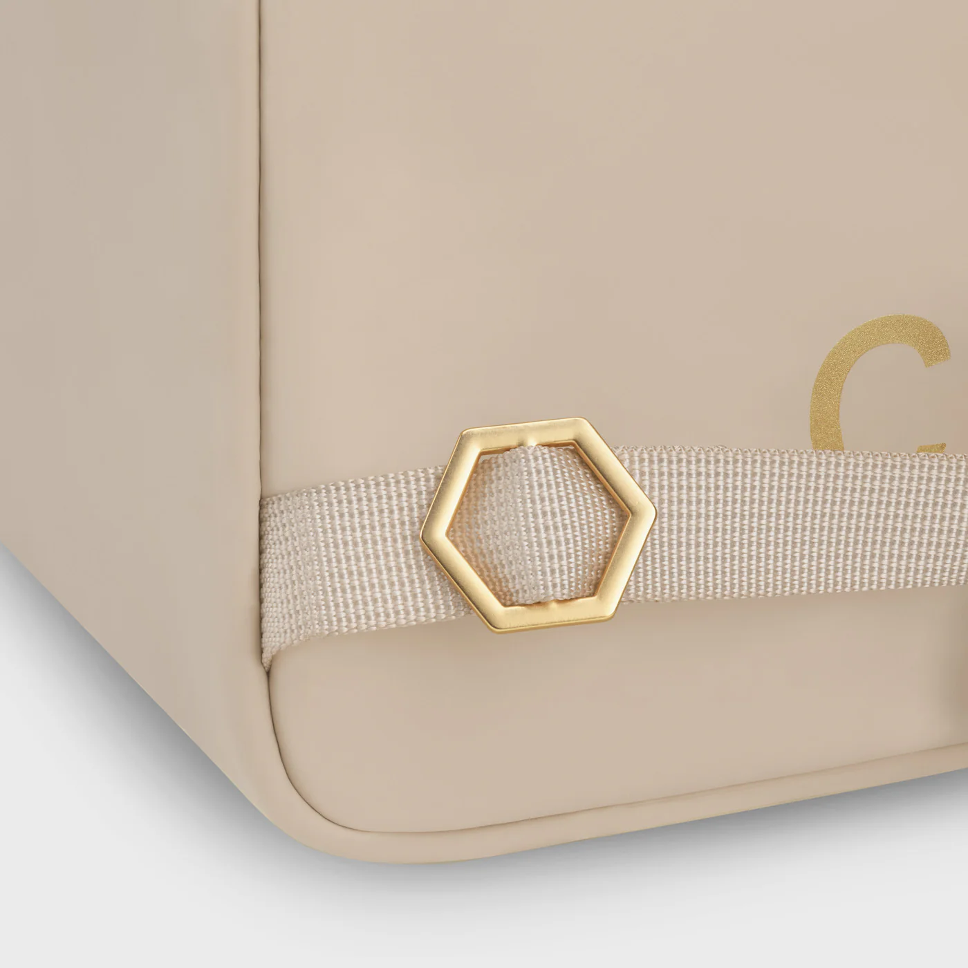 Nuitée Backpack, Beige, Gold Colour - Image 4