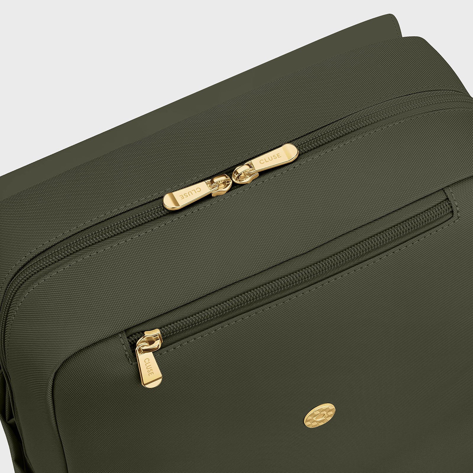 Nuitée Backpack, Dark Green, Gold Colour - Image 3