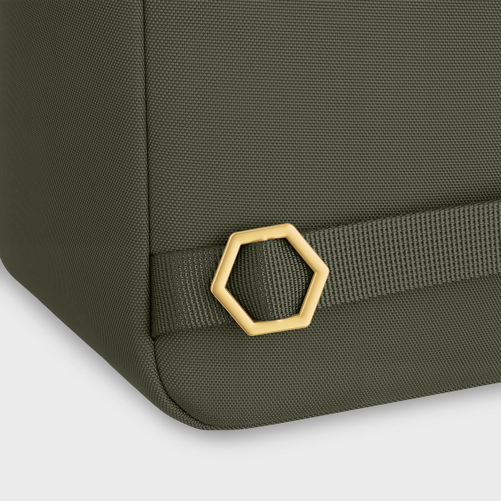 Nuitée Backpack, Dark Green, Gold Colour - Image 4