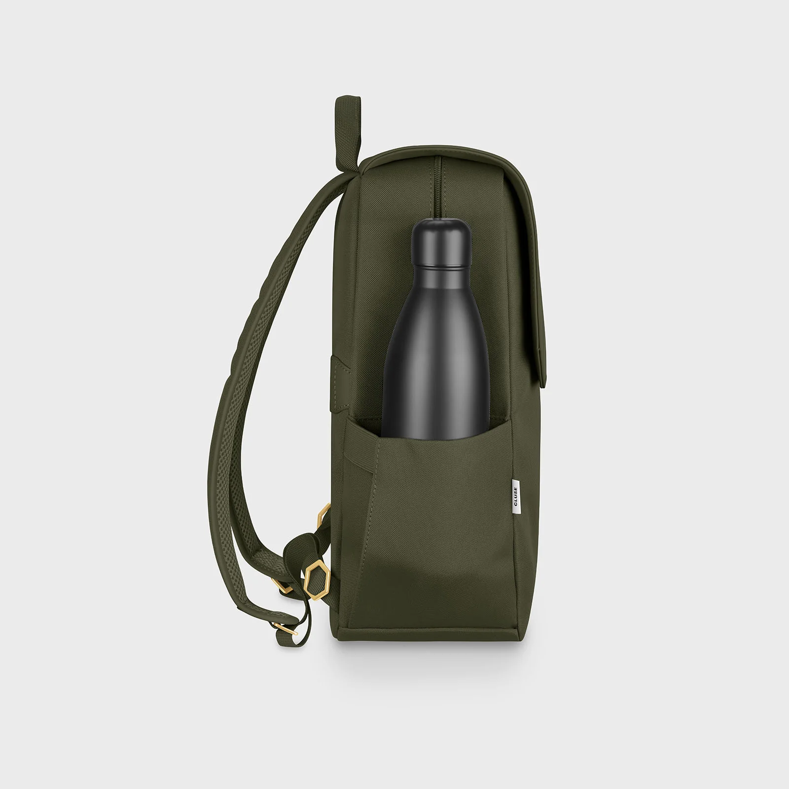 Nuitée Backpack, Dark Green, Gold Colour - Image 6