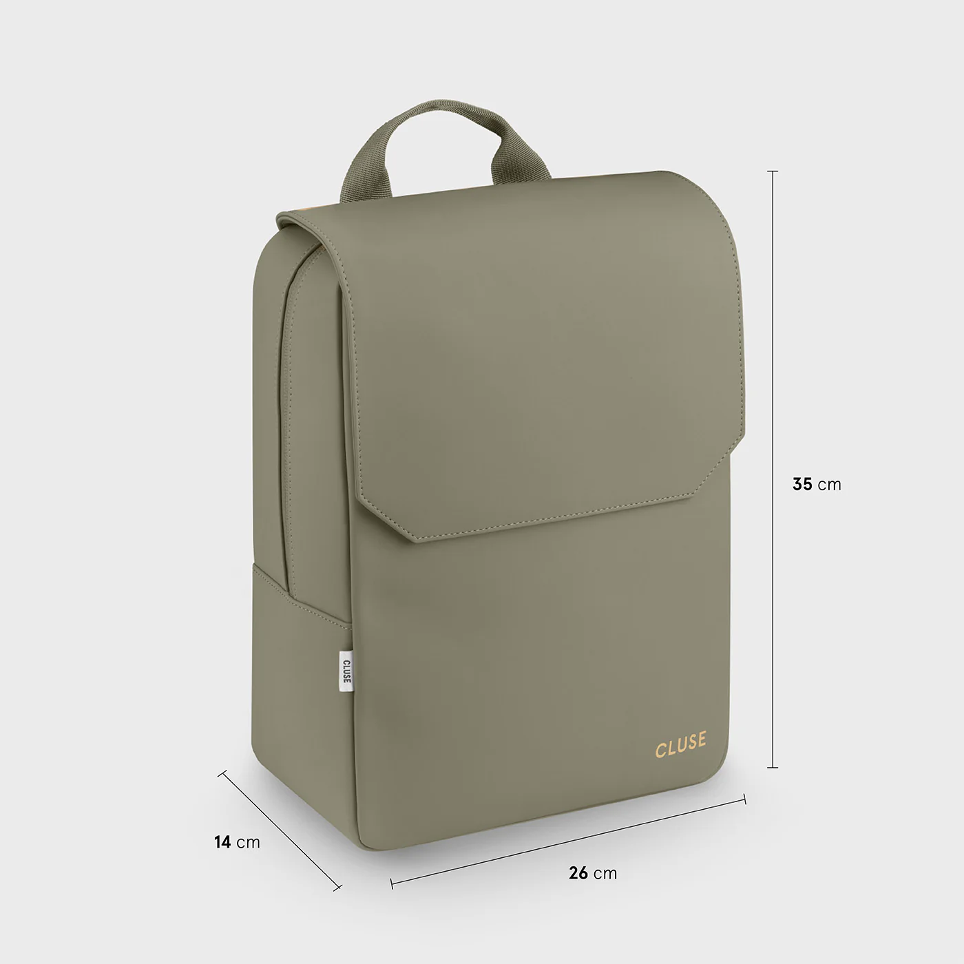 Nuitée Backpack, Light Green, Gold Colour - Image 6