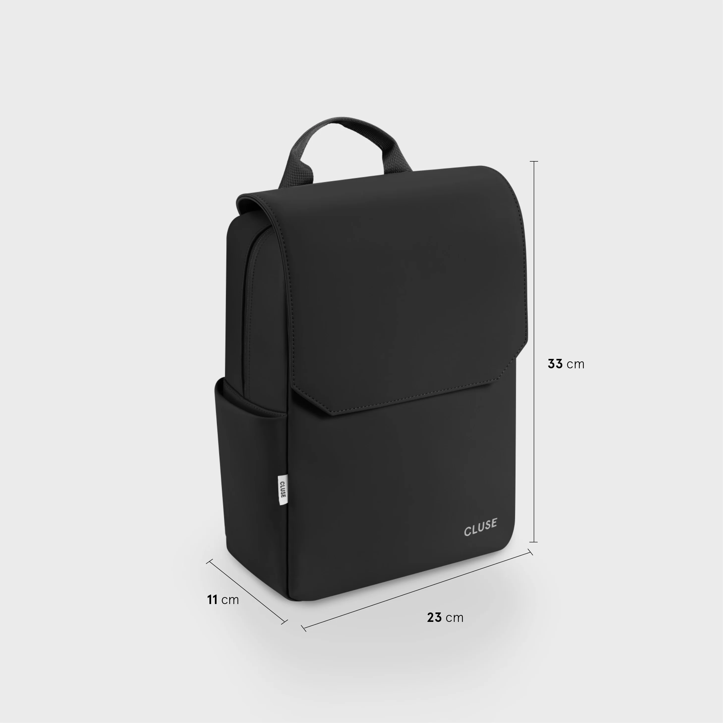 Nuitée Petite Backpack, Black, Silver Colour - Image 5