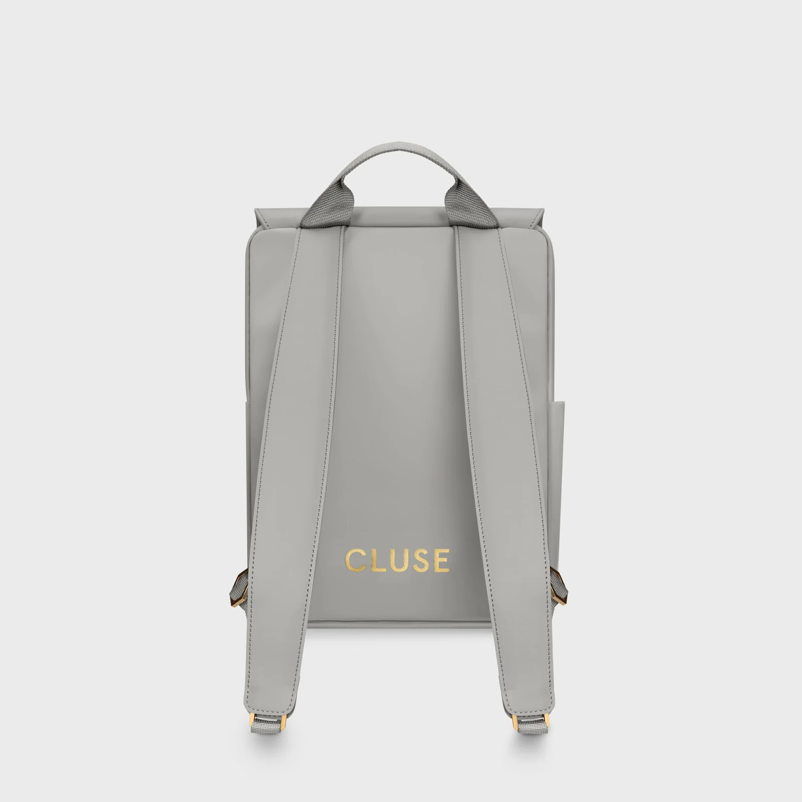 Nuitée Petite Backpack, Light Grey, Gold Colour - Image 2