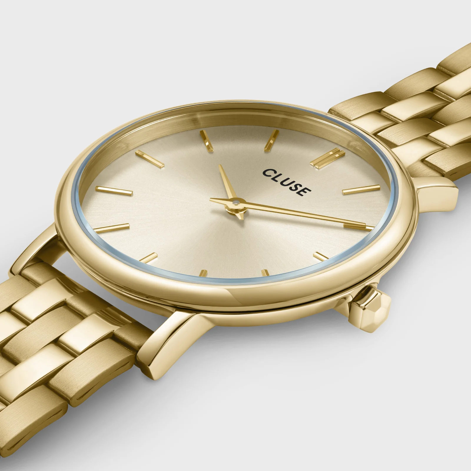 Gift Box Pavane Petite 2.0 Watch Steel, Gold Colour & Black Leather Strap - Image 6