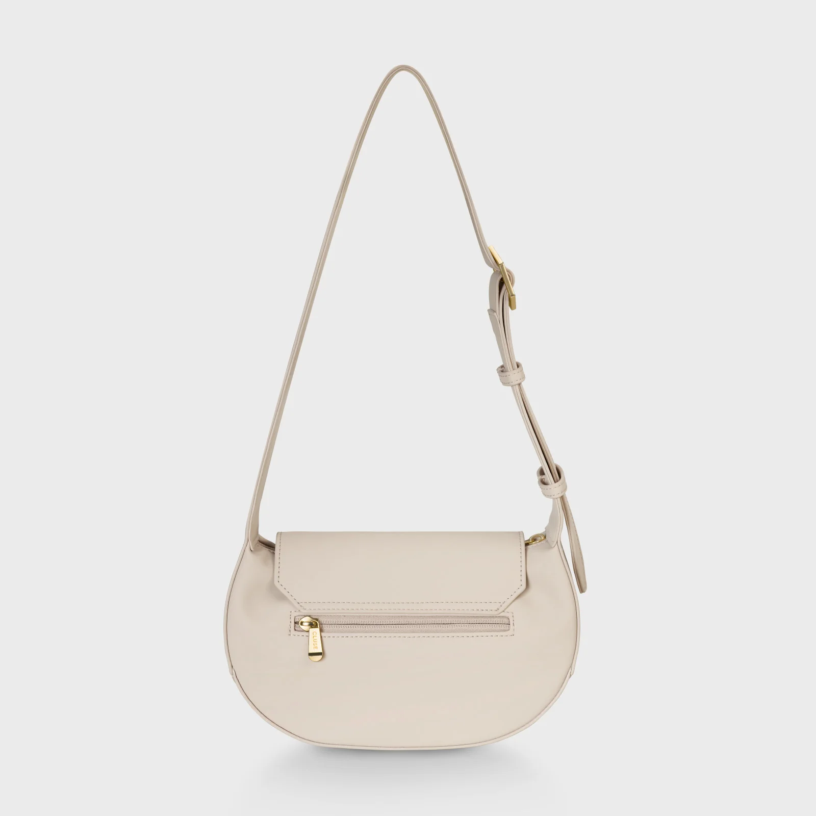 Sacroisé Petite Crossbody Bag, Beige, Gold Colour - Image 3