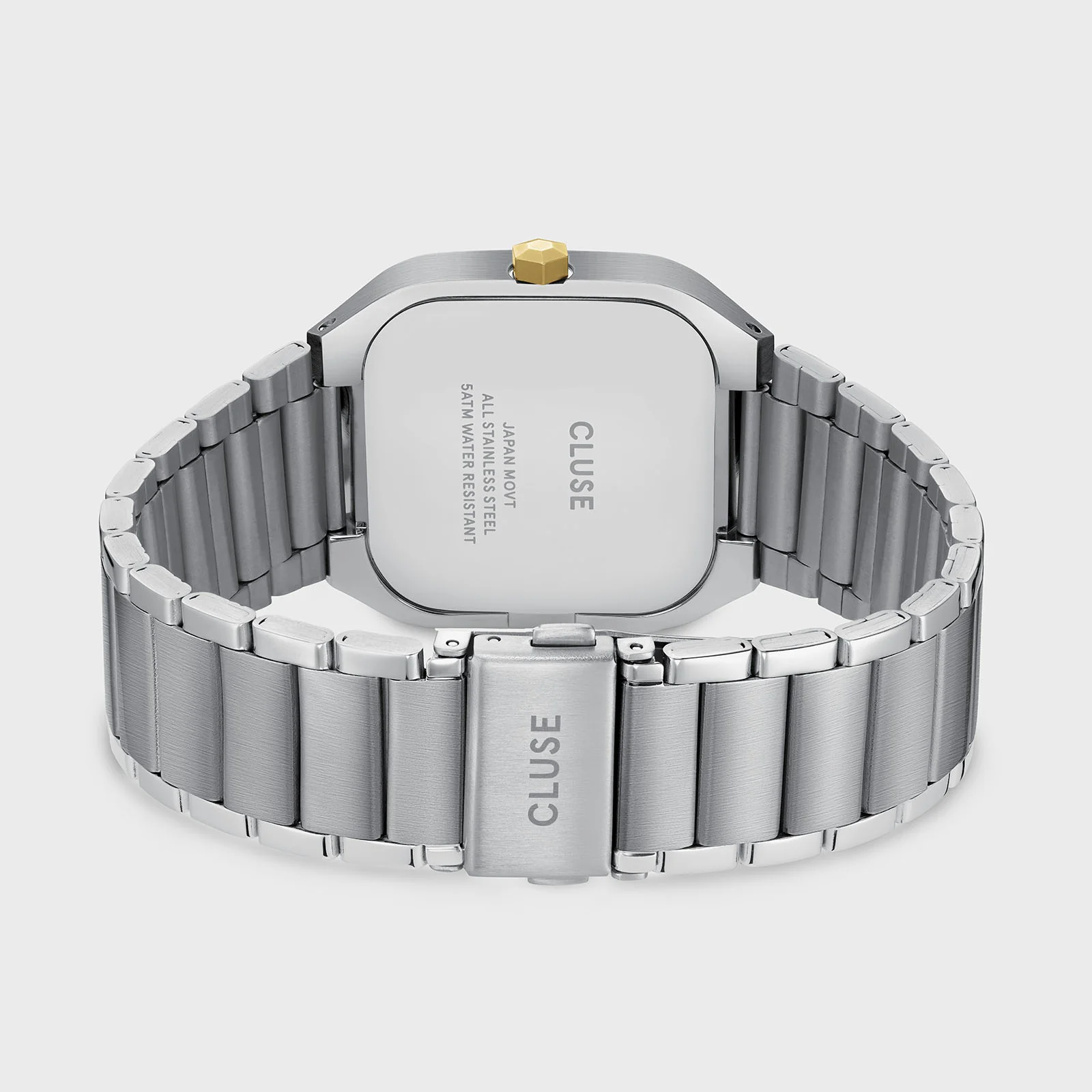 Quadrus Watch Steel, Silver, Two Tone - Image 4
