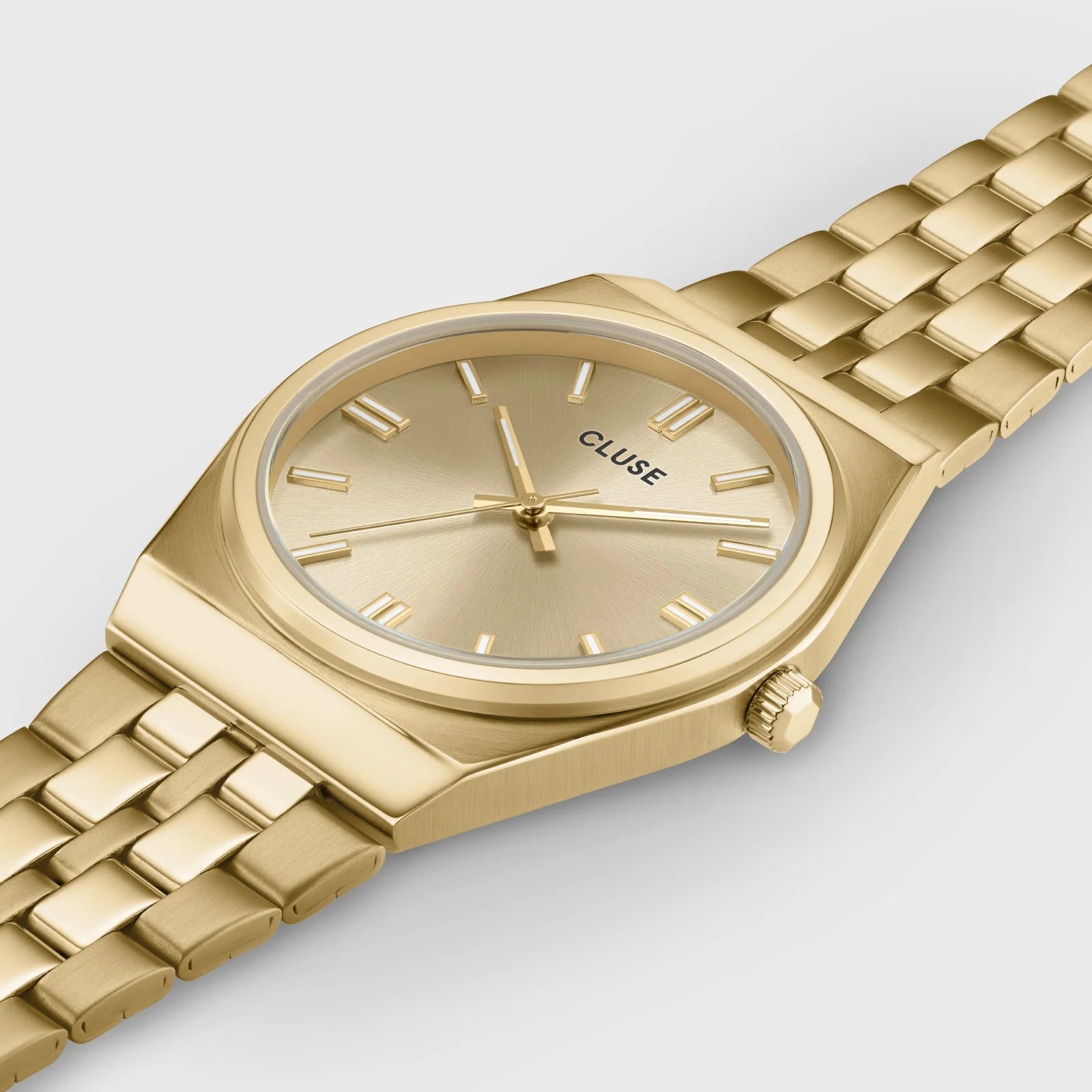 Retro 70s Watch Steel, Full Gold Colour - Image 3