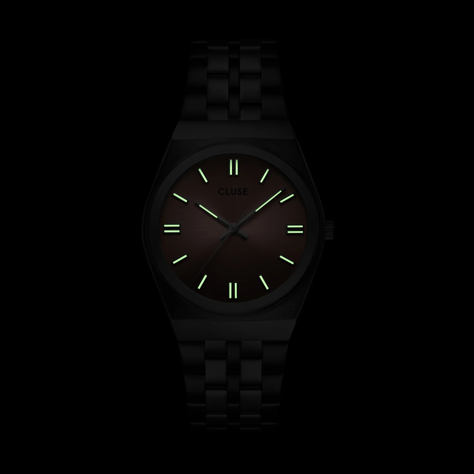 Retro 70s Watch Steel, Light Salmon, Silver Colour - Image 5